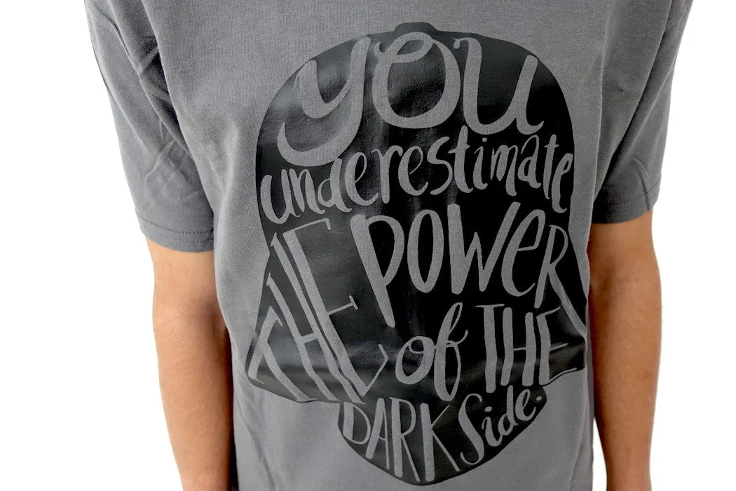 Playera Star Wars Darth Vader Dark Side Avant Garde en Gris iconoclast by VOGUETI