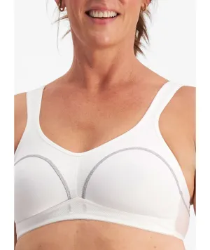 Playtex High Impact Wire-free Bra - White
