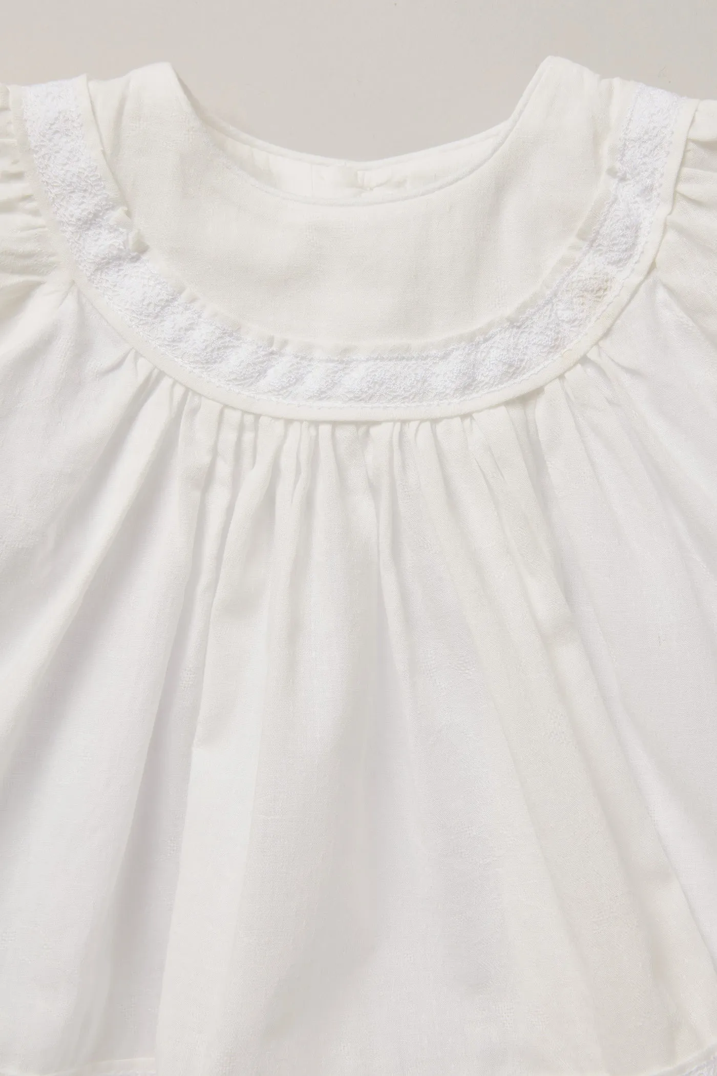Plumcake Dress in White