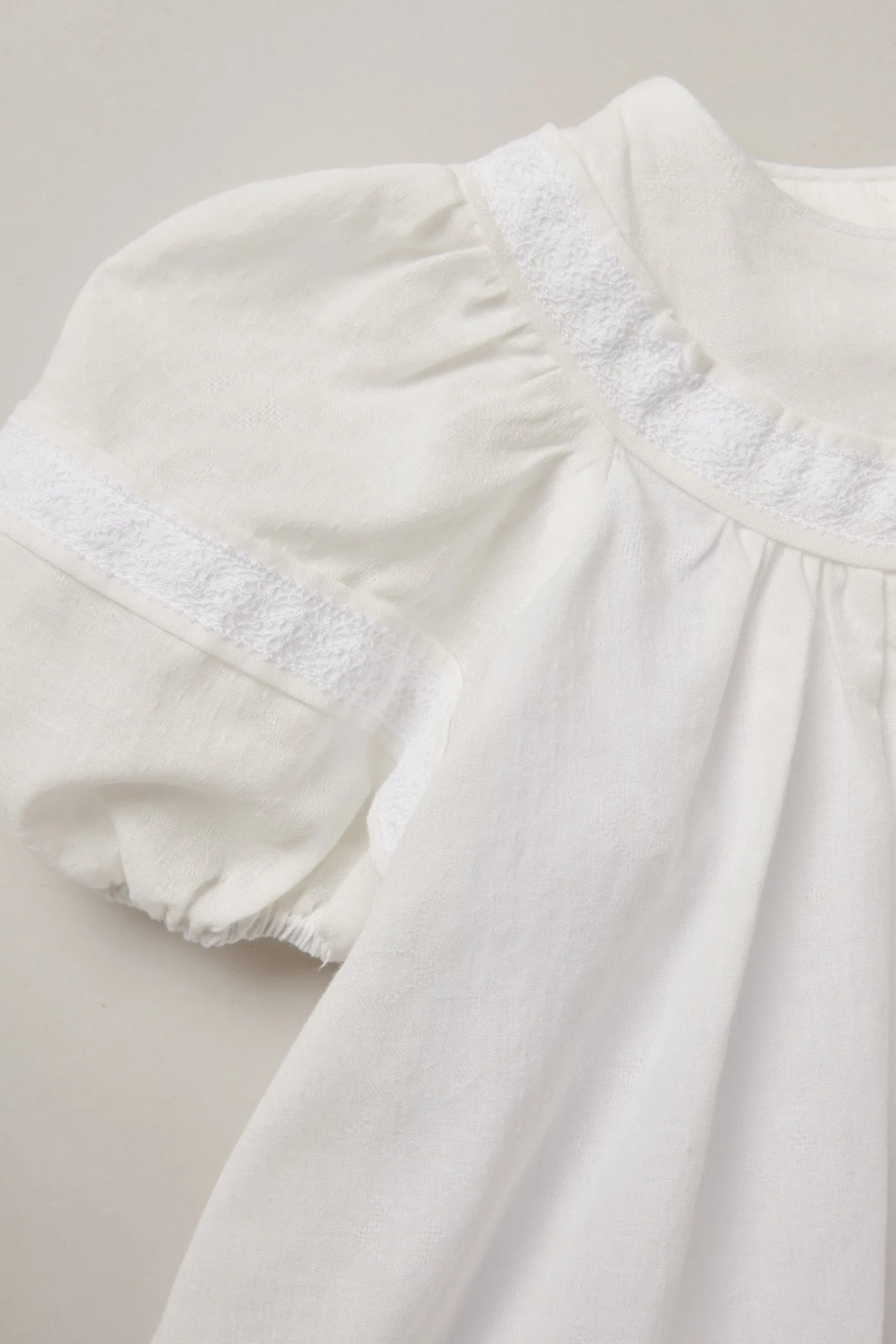 Plumcake Dress in White