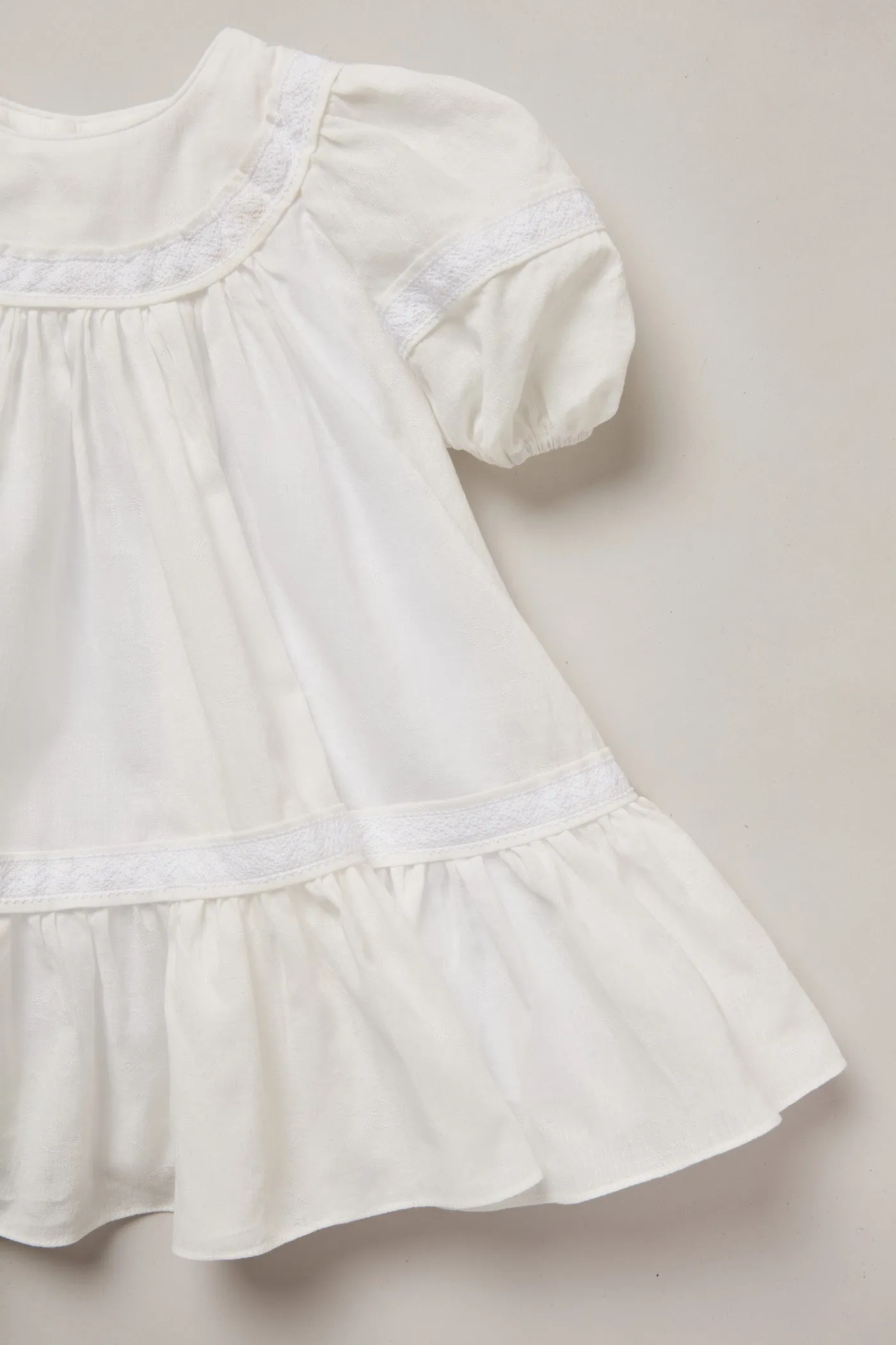 Plumcake Dress in White