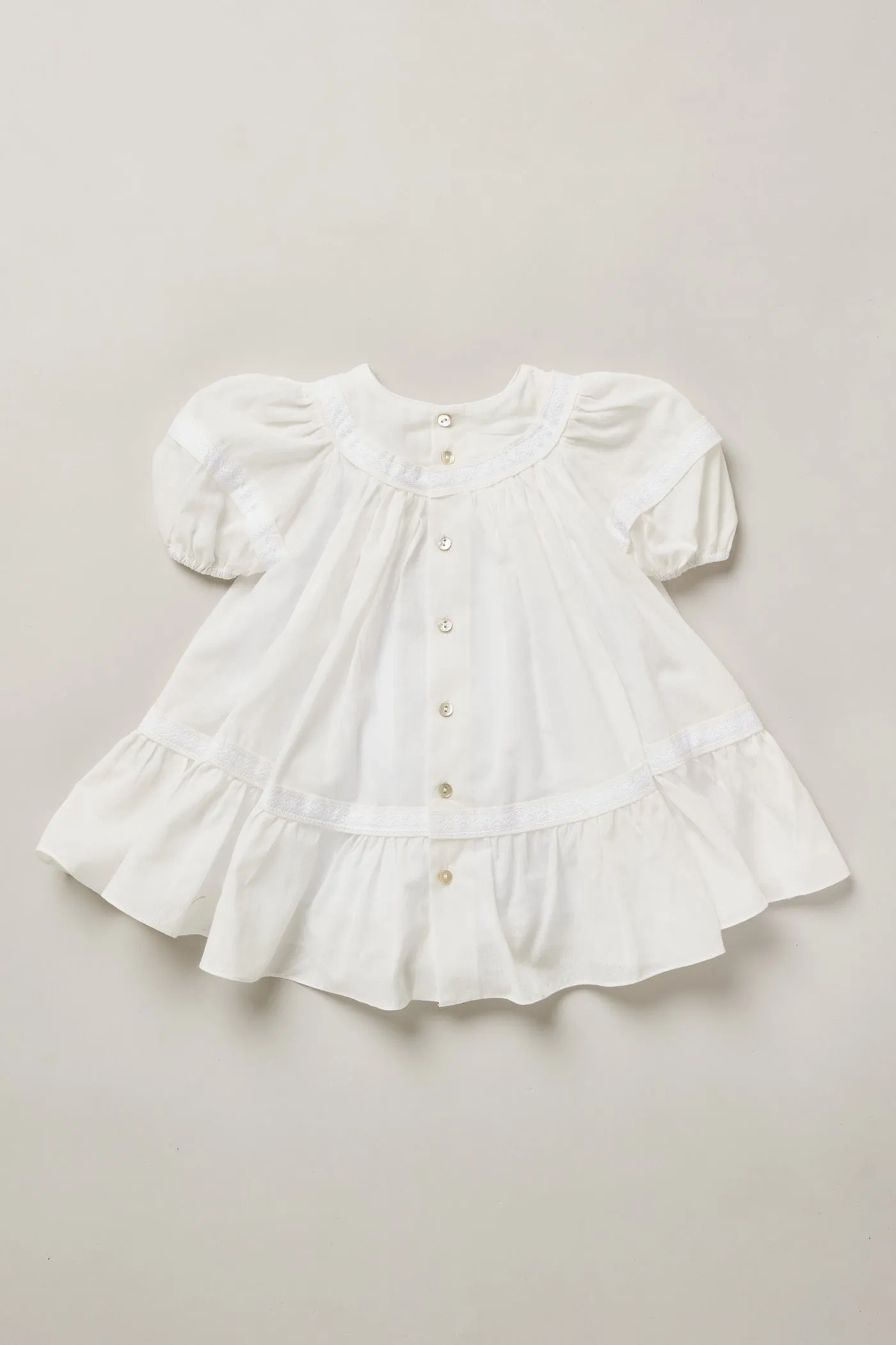 Plumcake Dress in White
