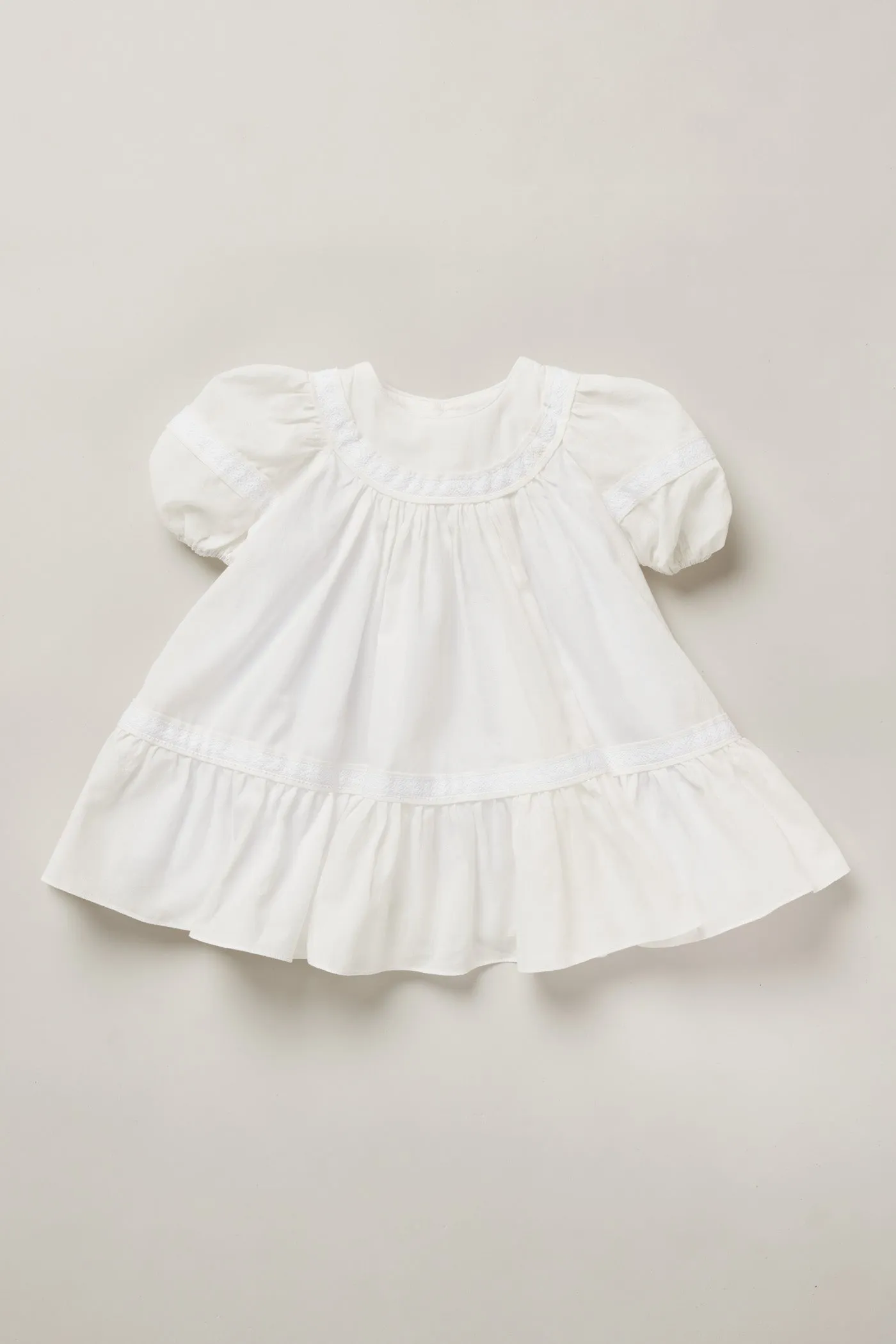 Plumcake Dress in White