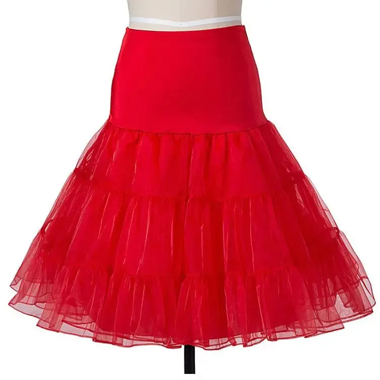 Plus Size Women's Retro Vintage Dress 50s 60s Rockabilly Style Party Midi Dresses