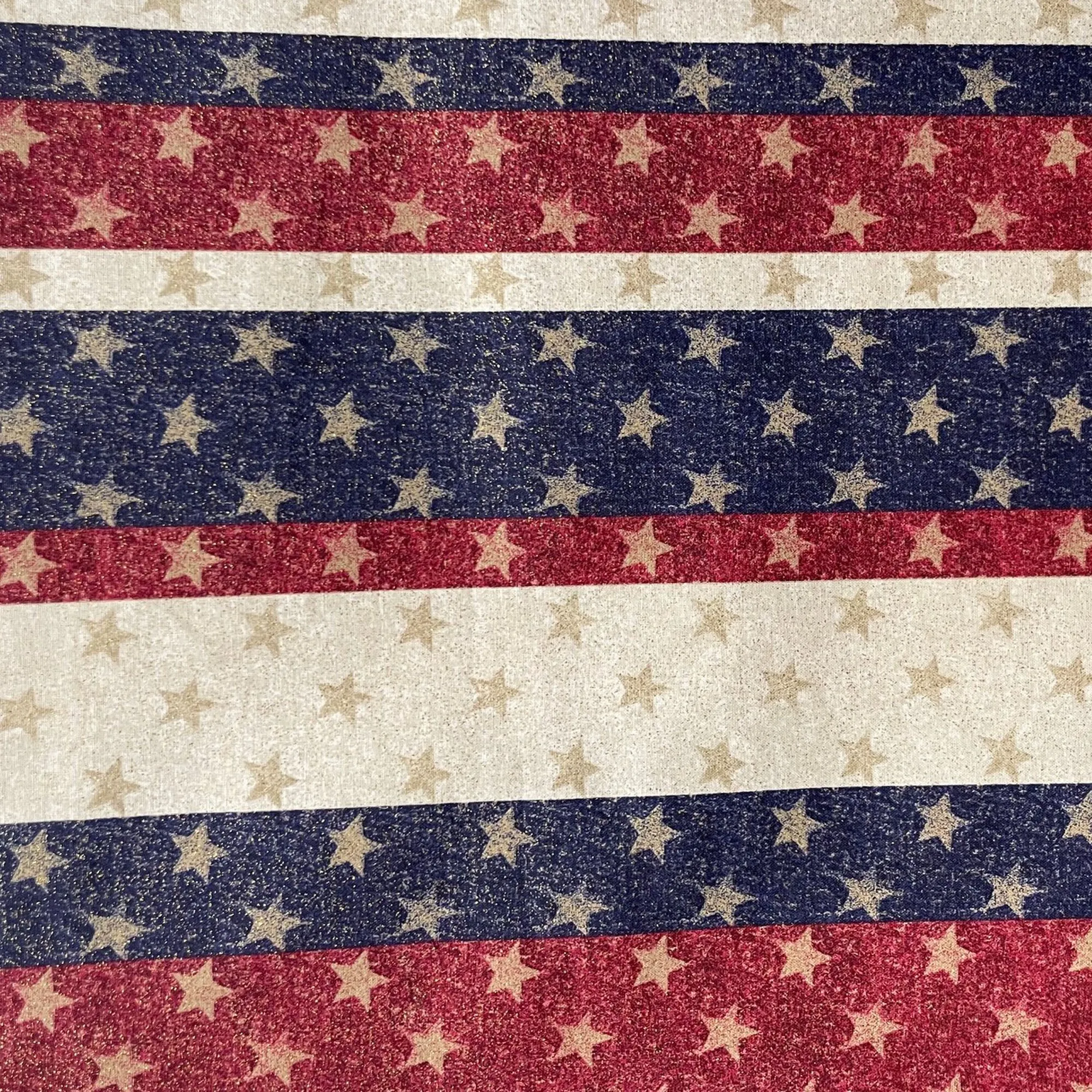 Plutus Stars and Stripes Handmade USA Flag Pillow