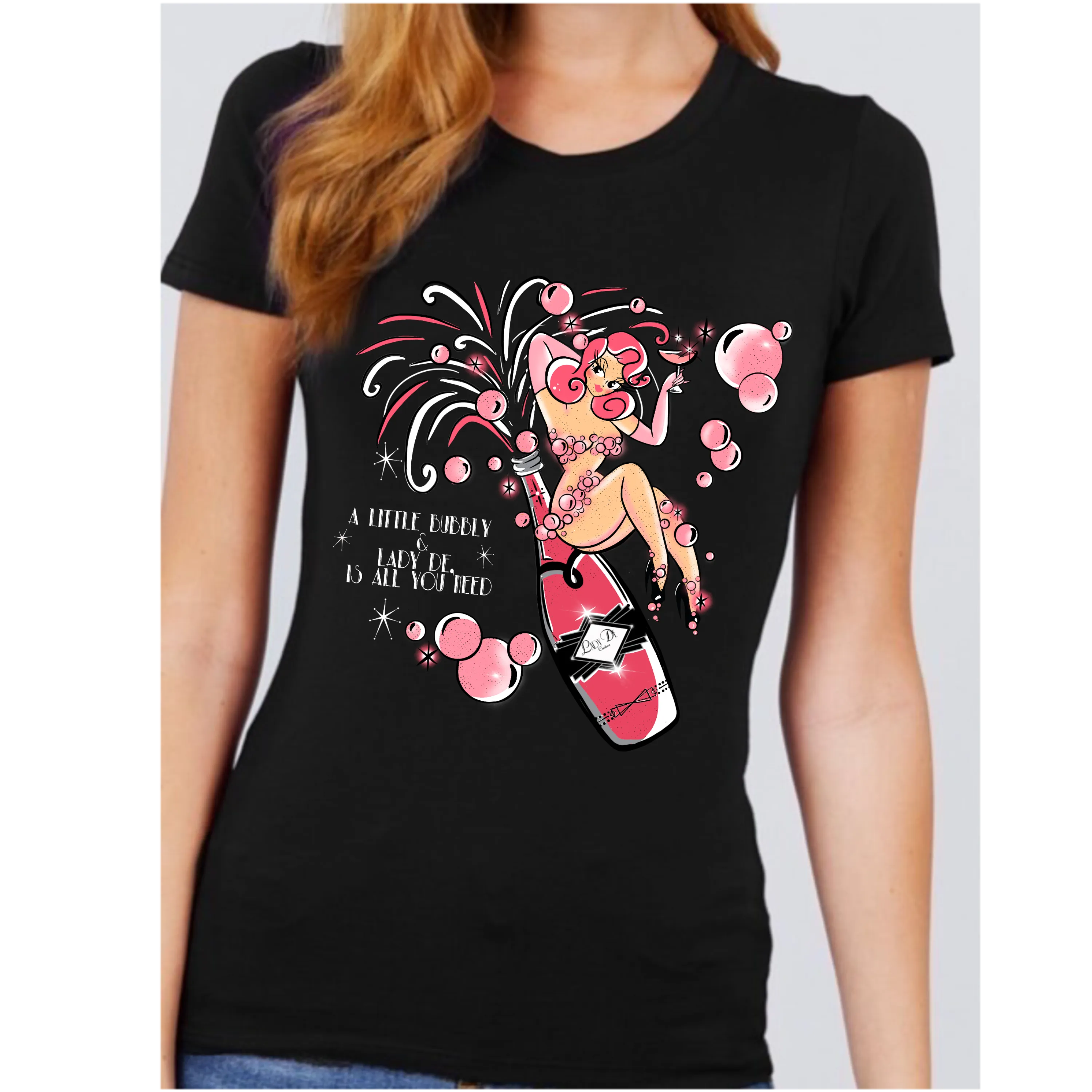 Pop The Bubbly Tee
