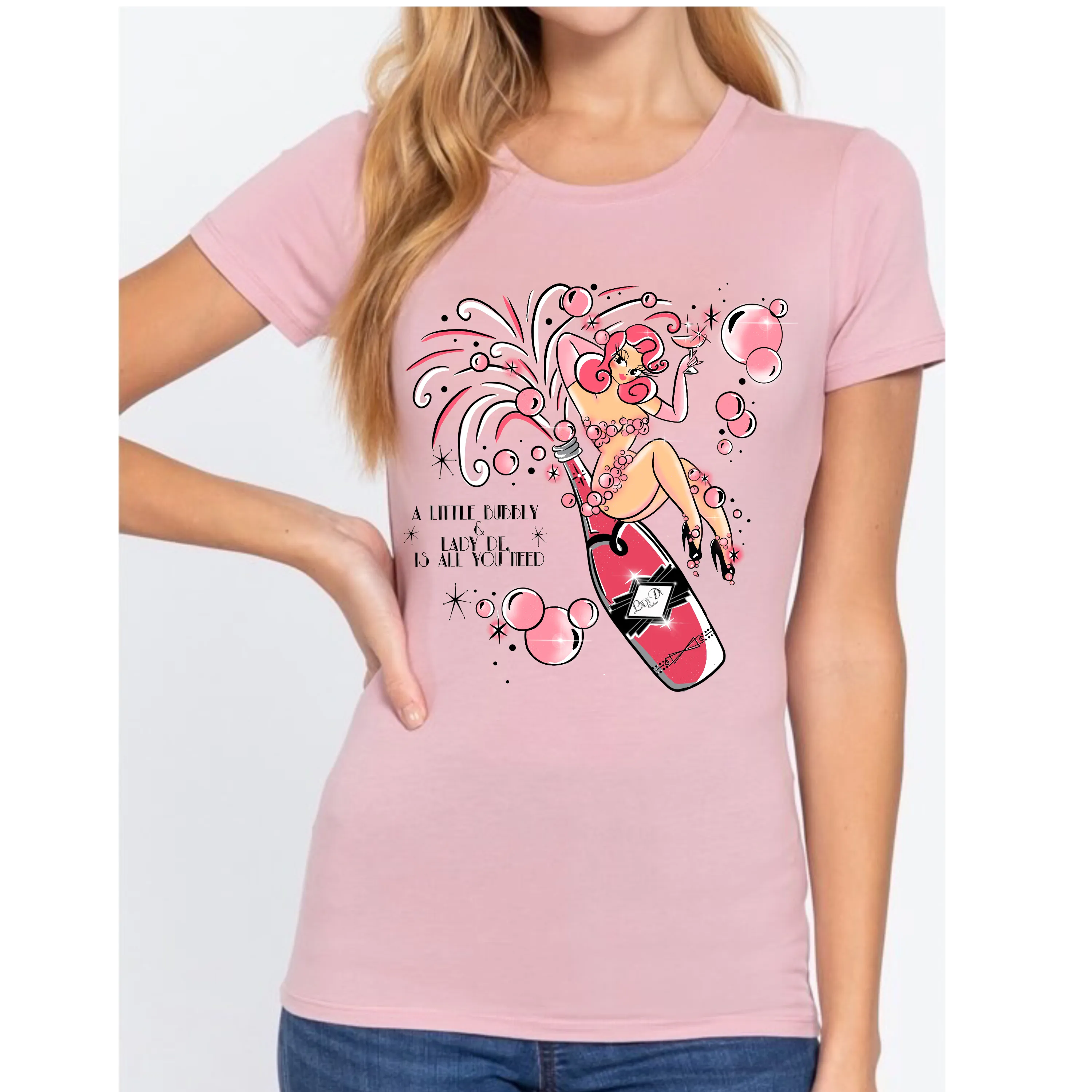 Pop The Bubbly Tee