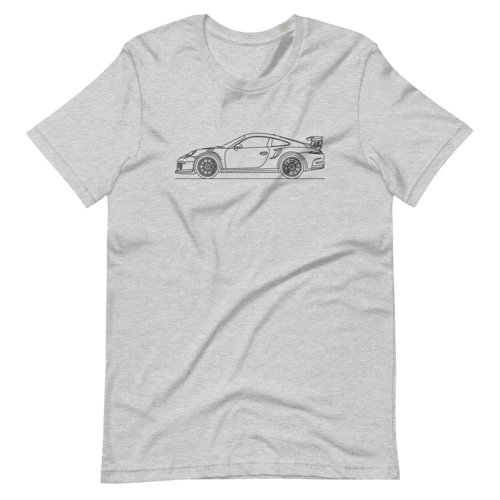 Porsche 911 991.1 GT3 RS silhouette T-shirt