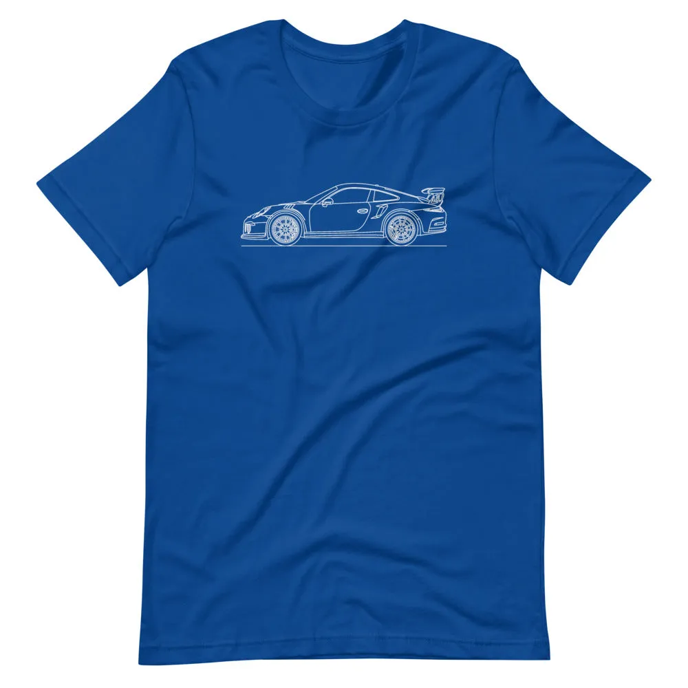 Porsche 911 991.1 GT3 RS silhouette T-shirt