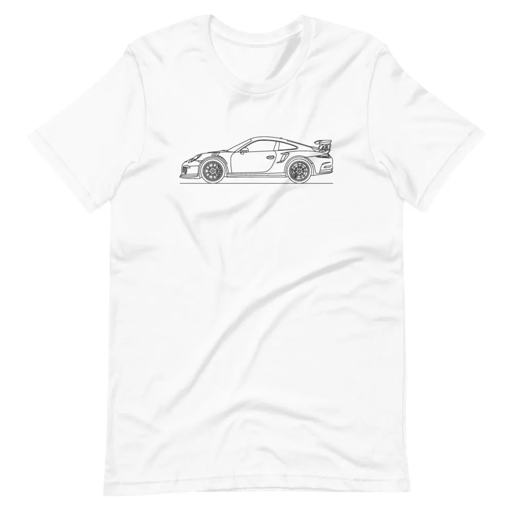 Porsche 911 991.1 GT3 RS silhouette T-shirt