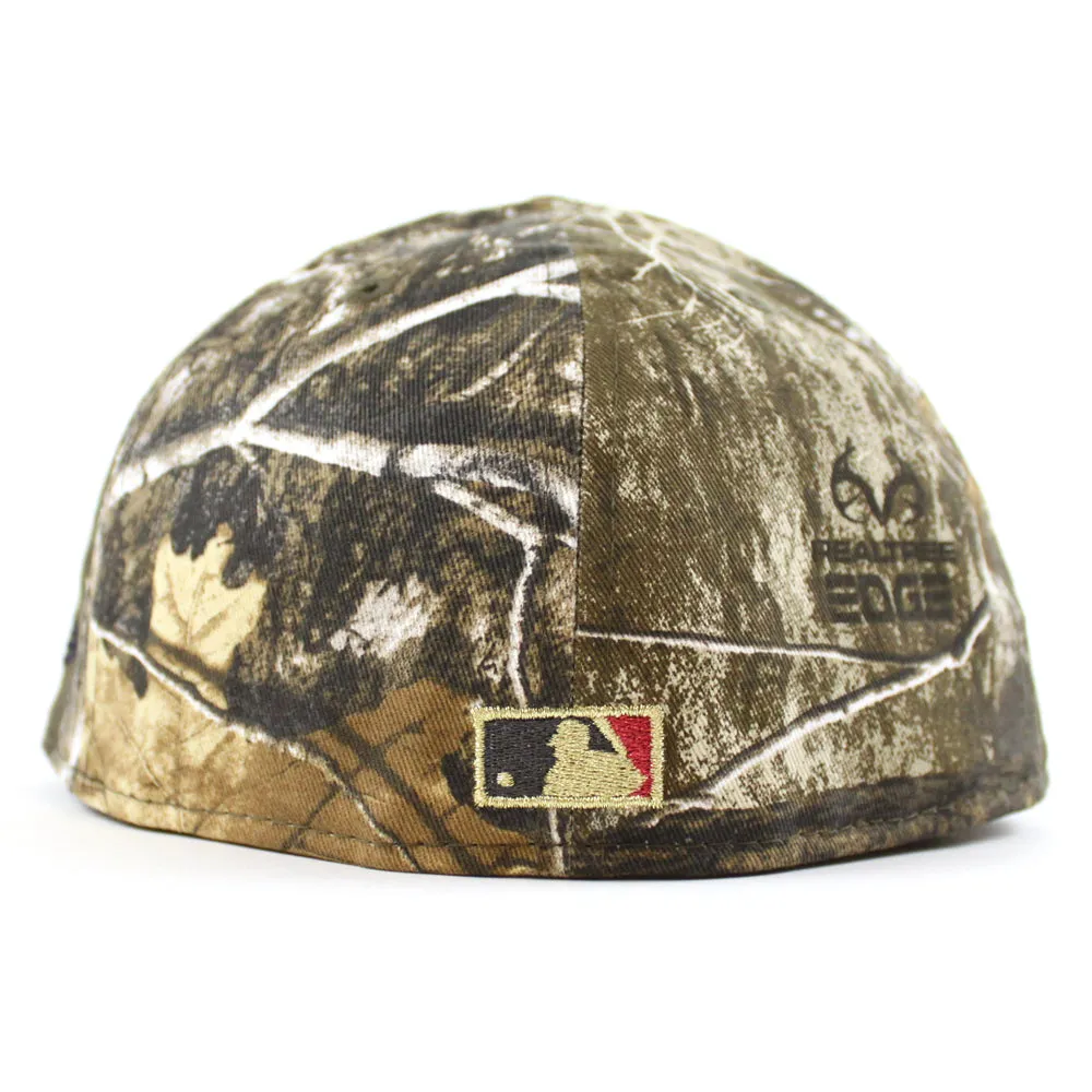 🚨PRE-ORDER🚨 New York Yankees 1999 World Series New Era 59Fifty Fitted Hat (Real Tree camo Black Green Under Brim)