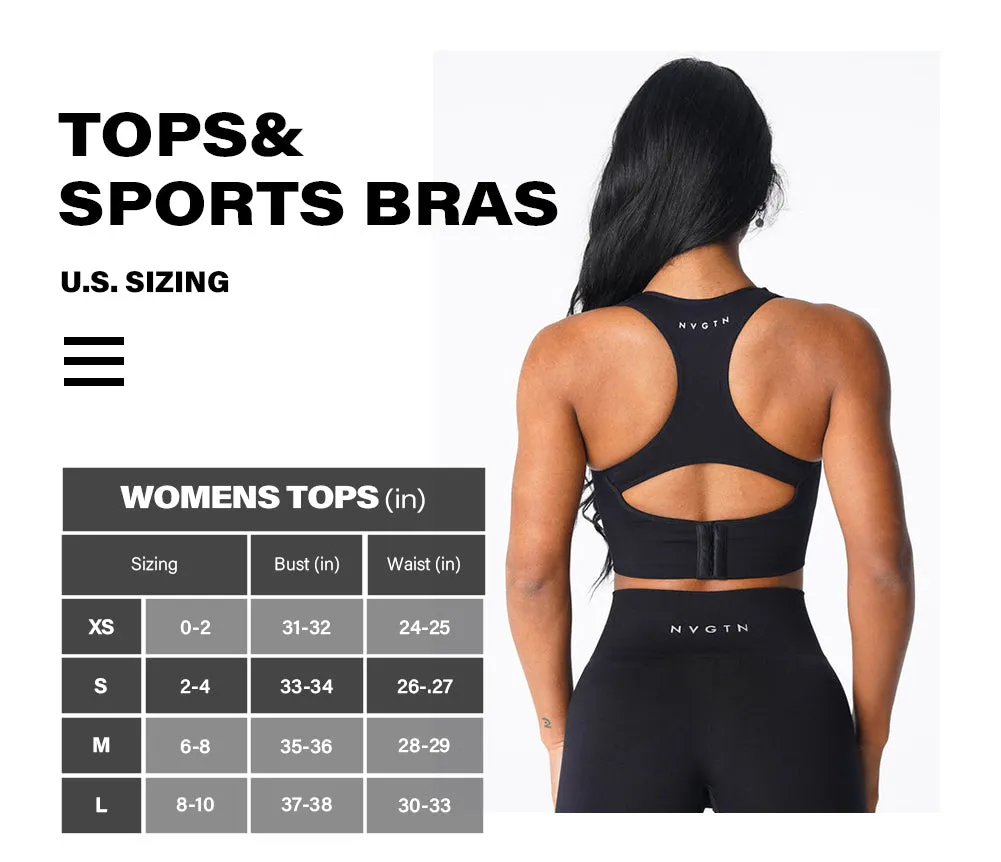 Premium Ignite Seamless Sports Bra – Low-Medium Impact, Breathable Elastic Fitness Top with Back Strap Design, Compressive Waistband & Removable Pads for Support