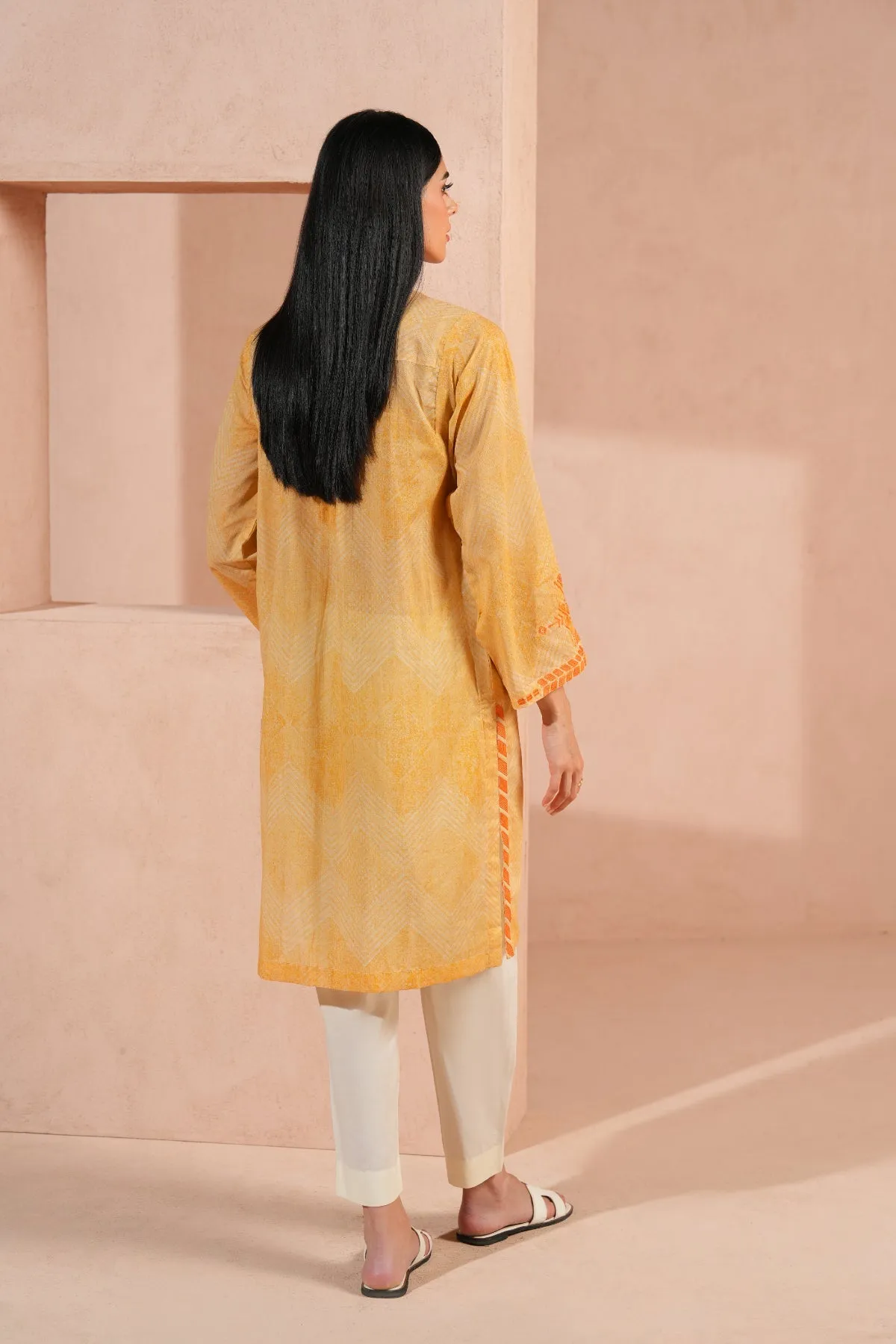 Printed Cambric Shirt