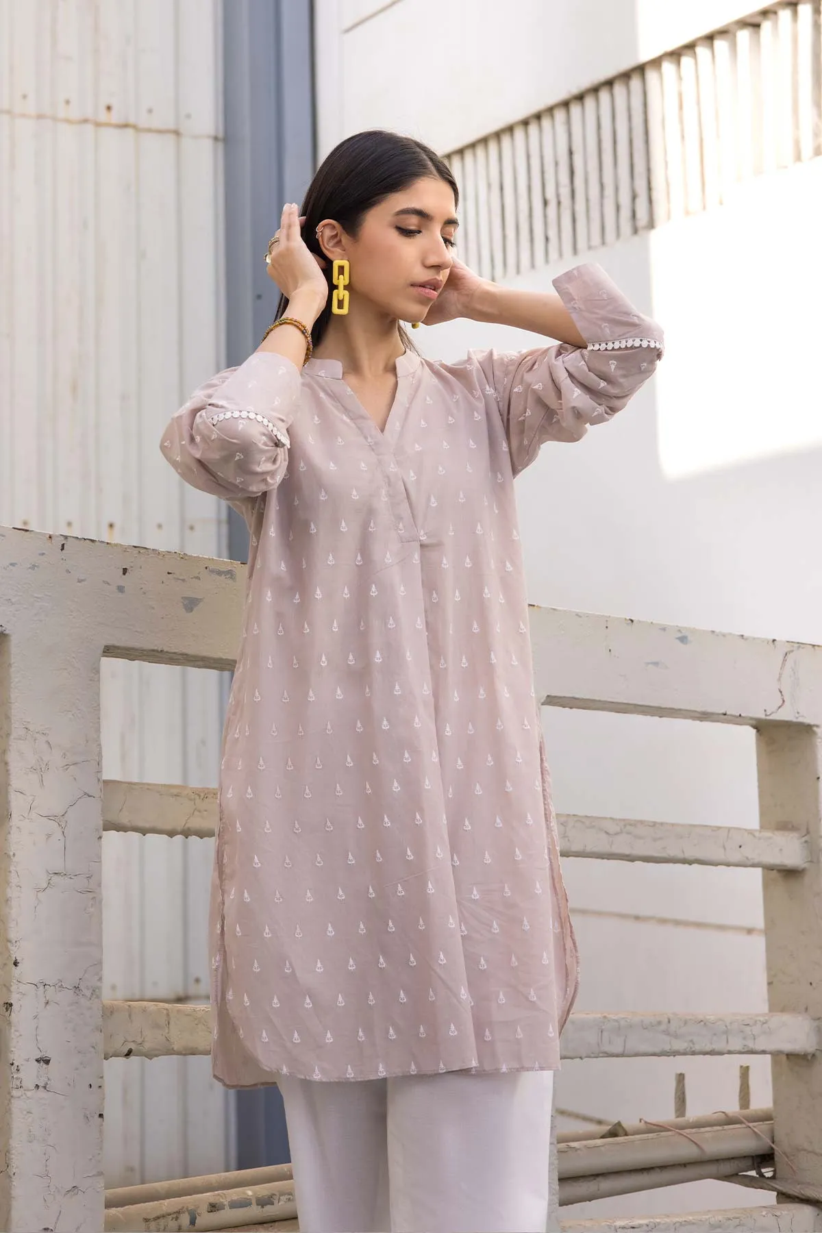 Printed Lawn Kurti
