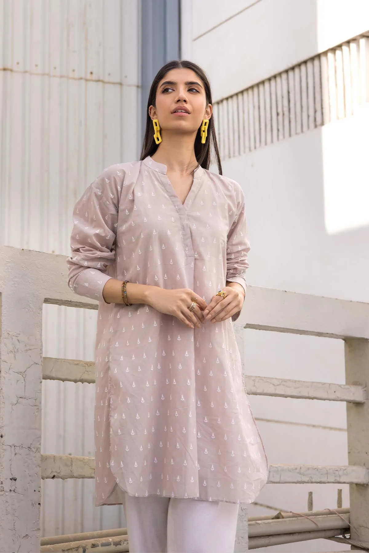 Printed Lawn Kurti