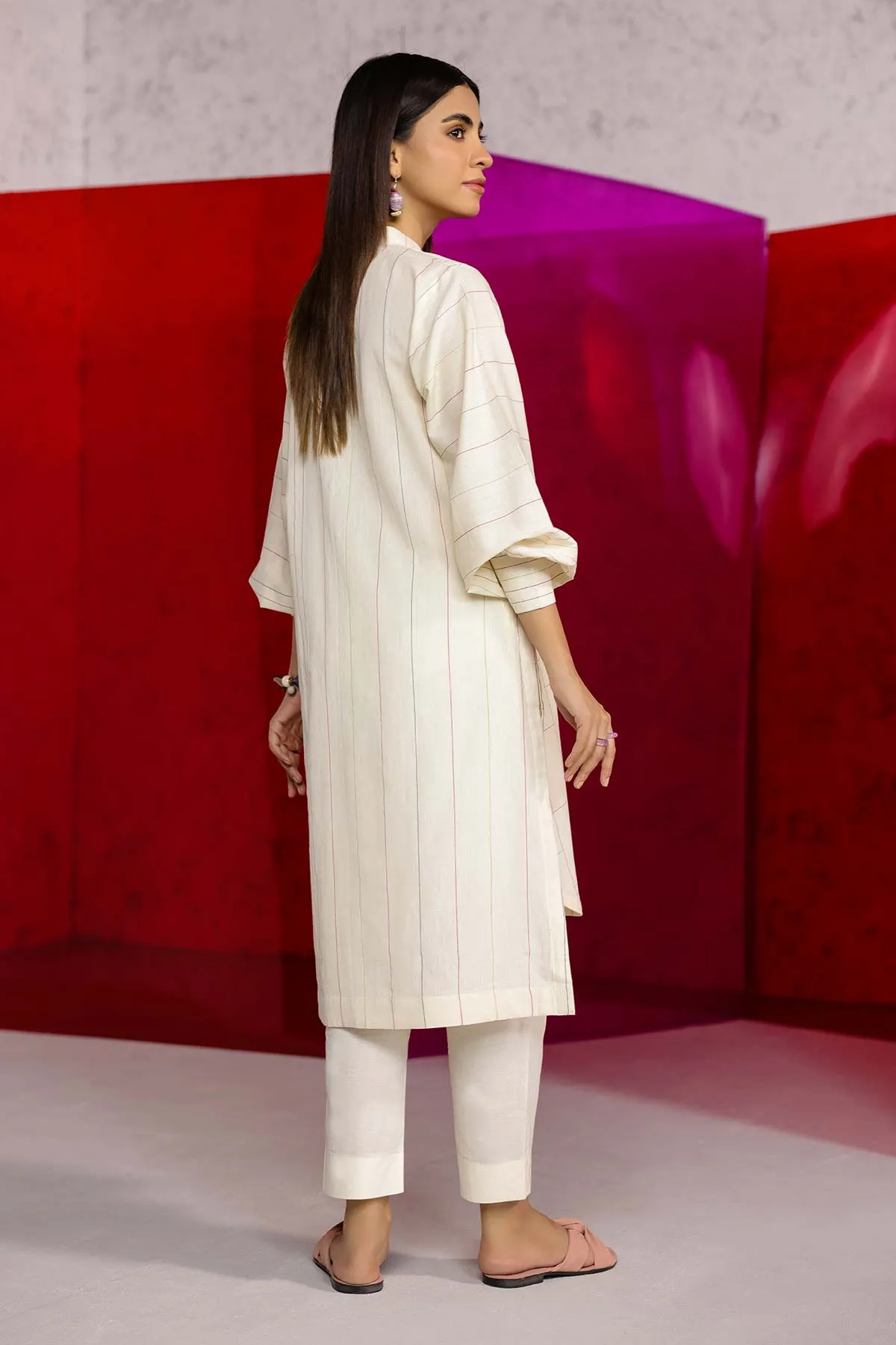Printed Yarn Dyed Kurti