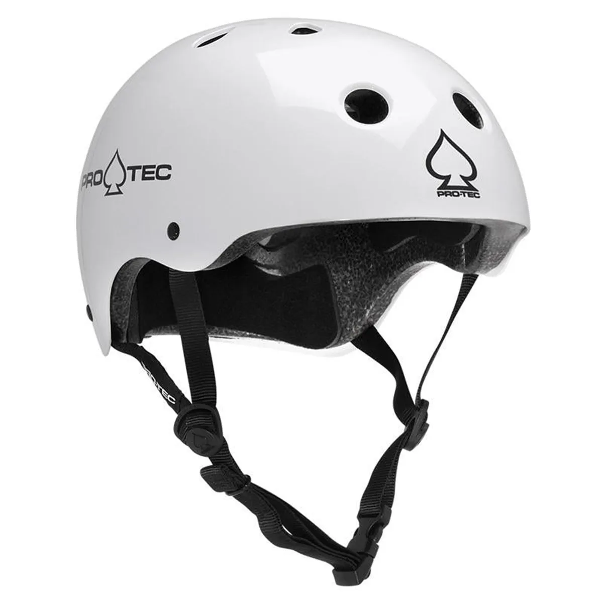 Pro Tec - Classic Certified Helmet White Gloss