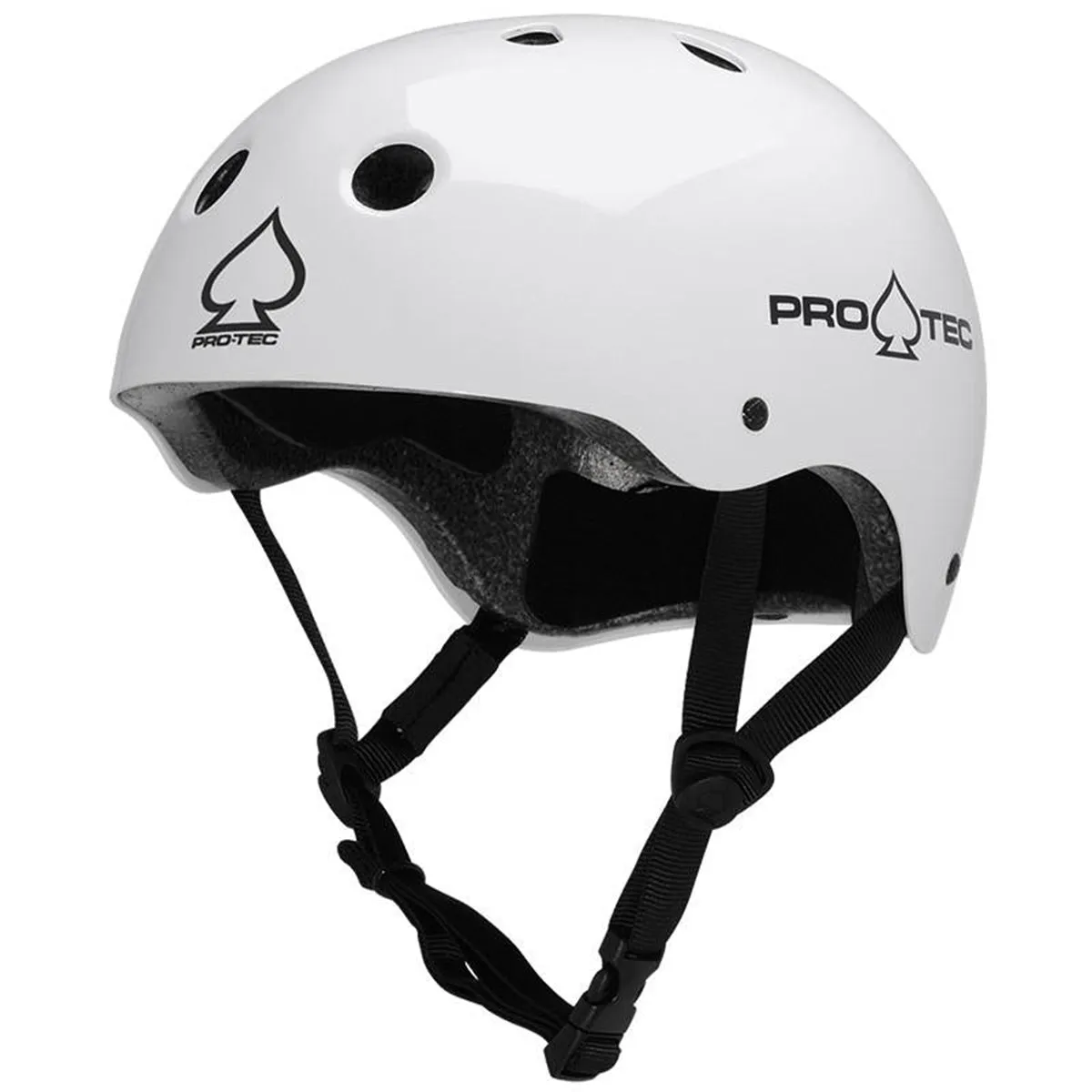 Pro Tec - Classic Certified Helmet White Gloss