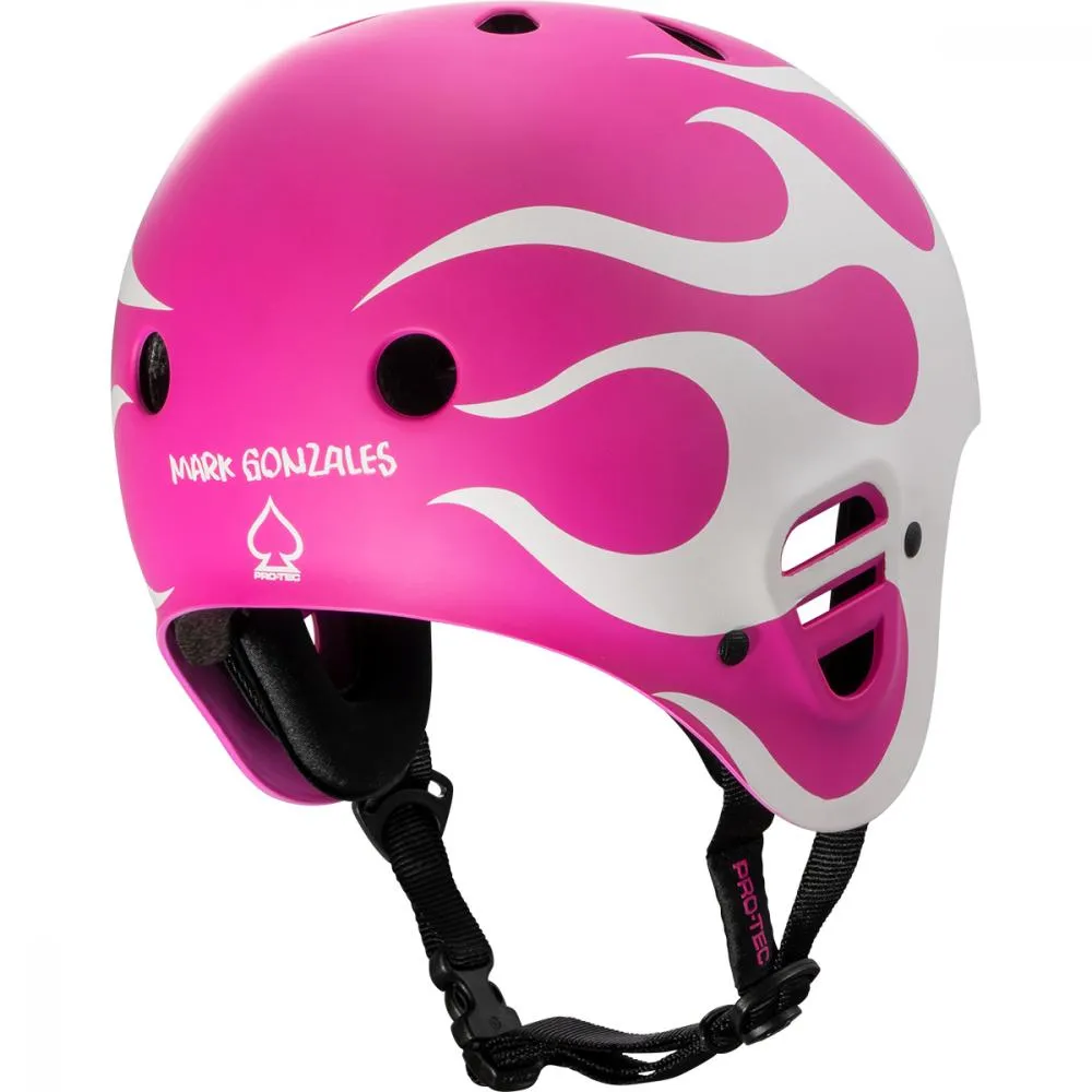 Pro-Tec Full Cut Certified Helmet Gonz Pro - Purple/White