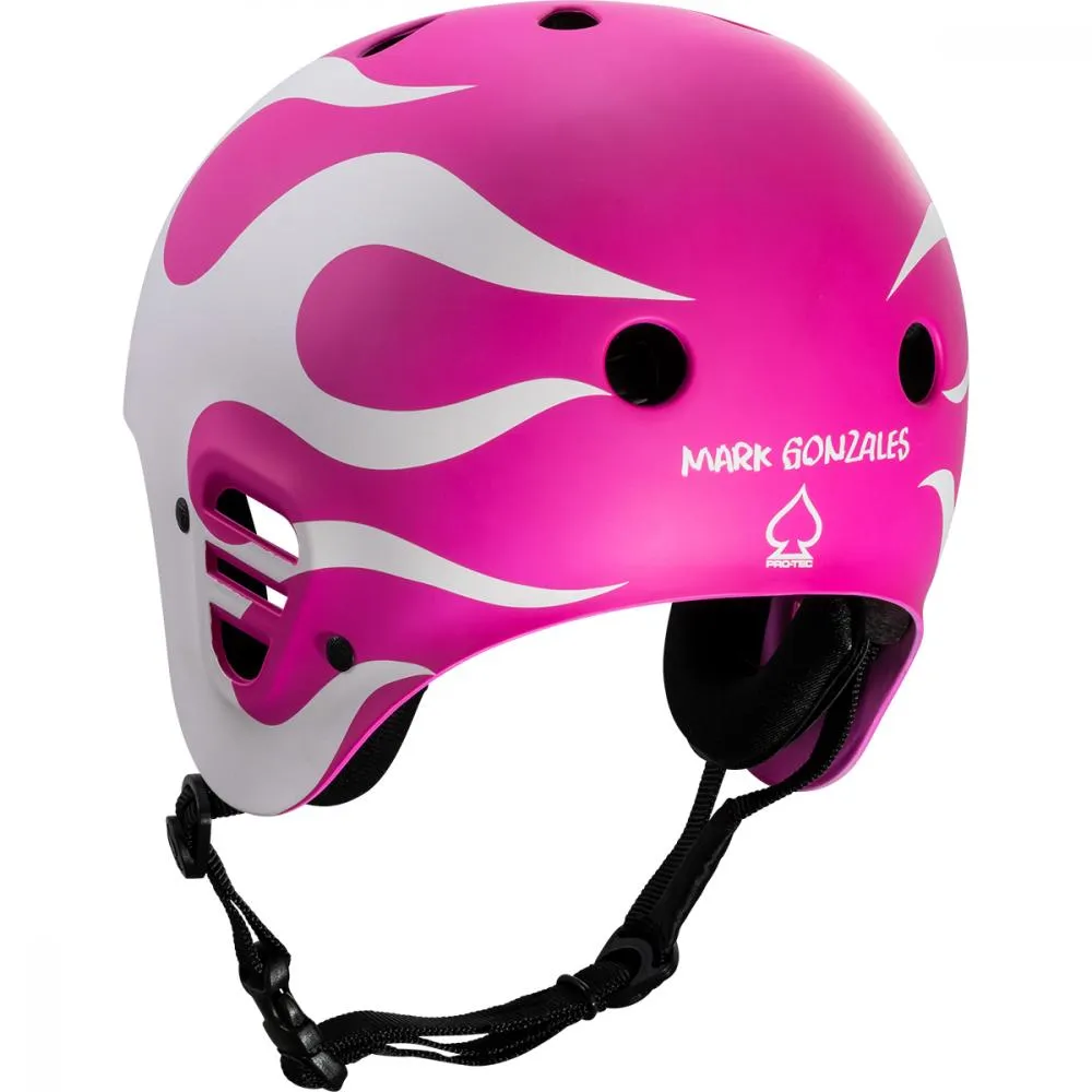Pro-Tec Full Cut Certified Helmet Gonz Pro - Purple/White