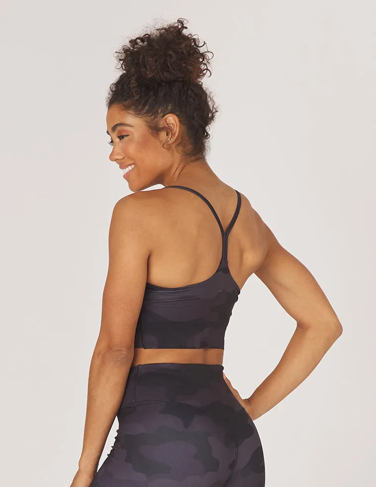 Pure Bra: Smoke Camo Print