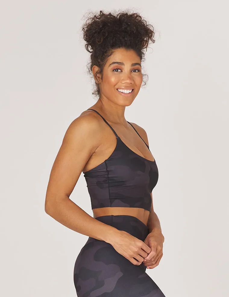 Pure Bra: Smoke Camo Print