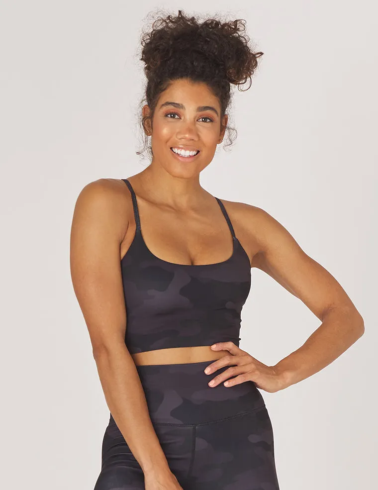 Pure Bra: Smoke Camo Print