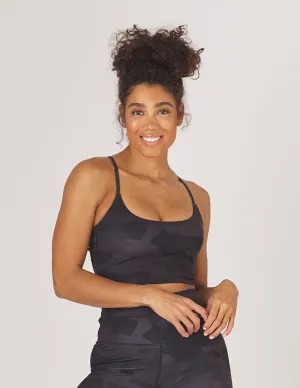 Pure Bra: Smoke Camo Print