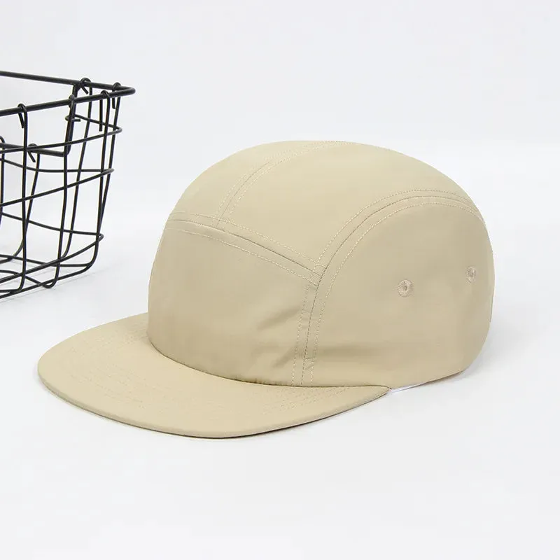 Quick Drying Nylon 5 Panel Baseball Hats For Men Women Color Blocking Eminem Chapeau Hommes Hip Hop Snapback Caps