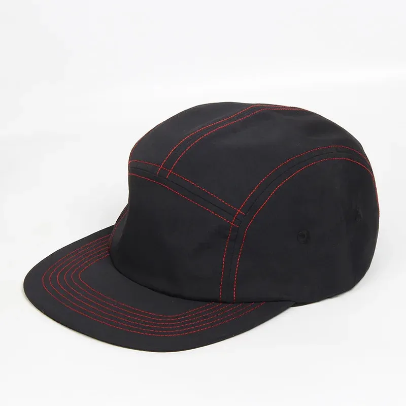 Quick Drying Nylon 5 Panel Baseball Hats For Men Women Color Blocking Eminem Chapeau Hommes Hip Hop Snapback Caps