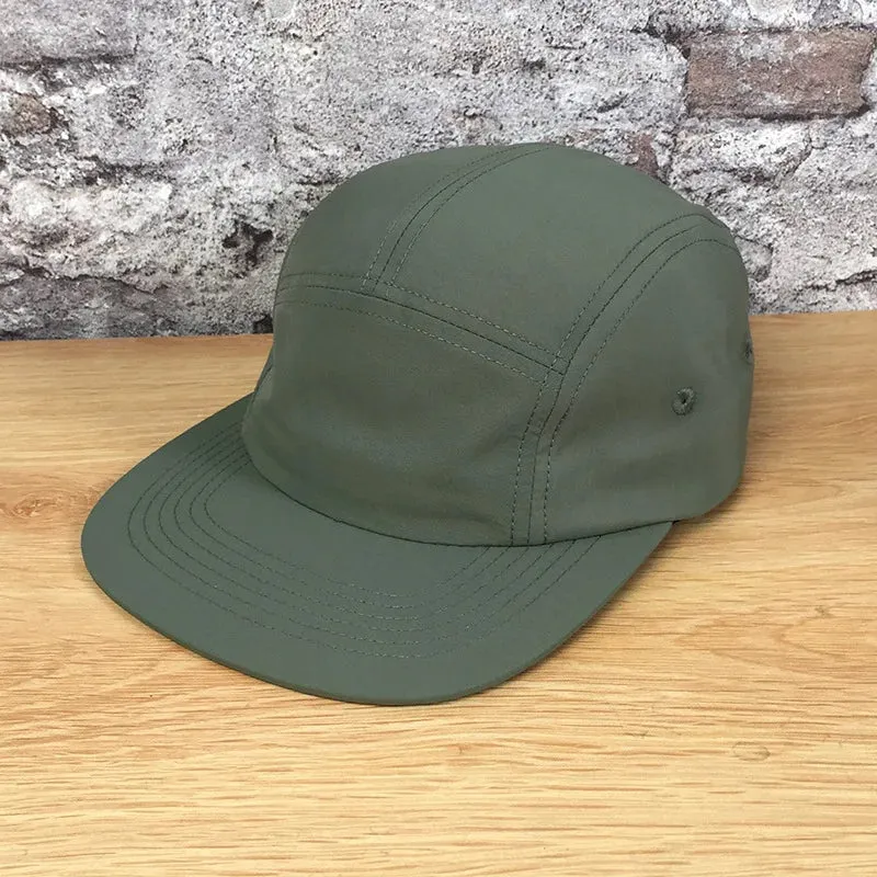 Quick Drying Nylon 5 Panel Baseball Hats For Men Women Color Blocking Eminem Chapeau Hommes Hip Hop Snapback Caps