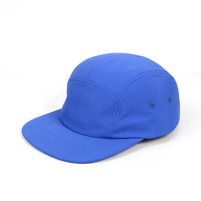 Quick Drying Nylon 5 Panel Baseball Hats For Men Women Color Blocking Eminem Chapeau Hommes Hip Hop Snapback Caps