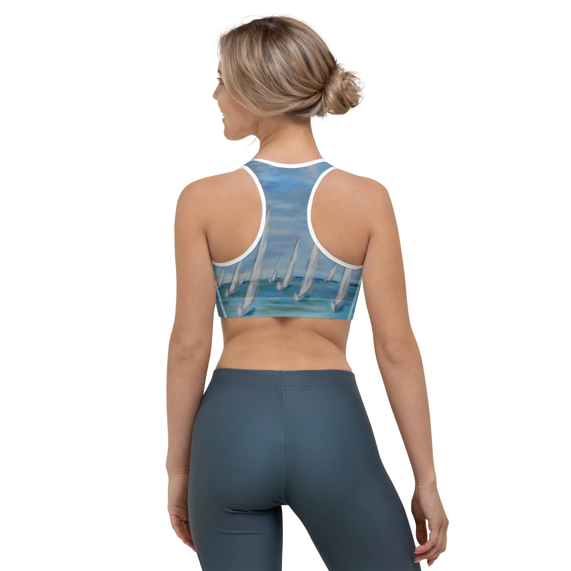 "Incoming - One Design" - Sports bra