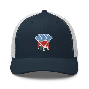 "Political Blood Diamond Anti-Corruption" Retro Trucker Hat | 6606