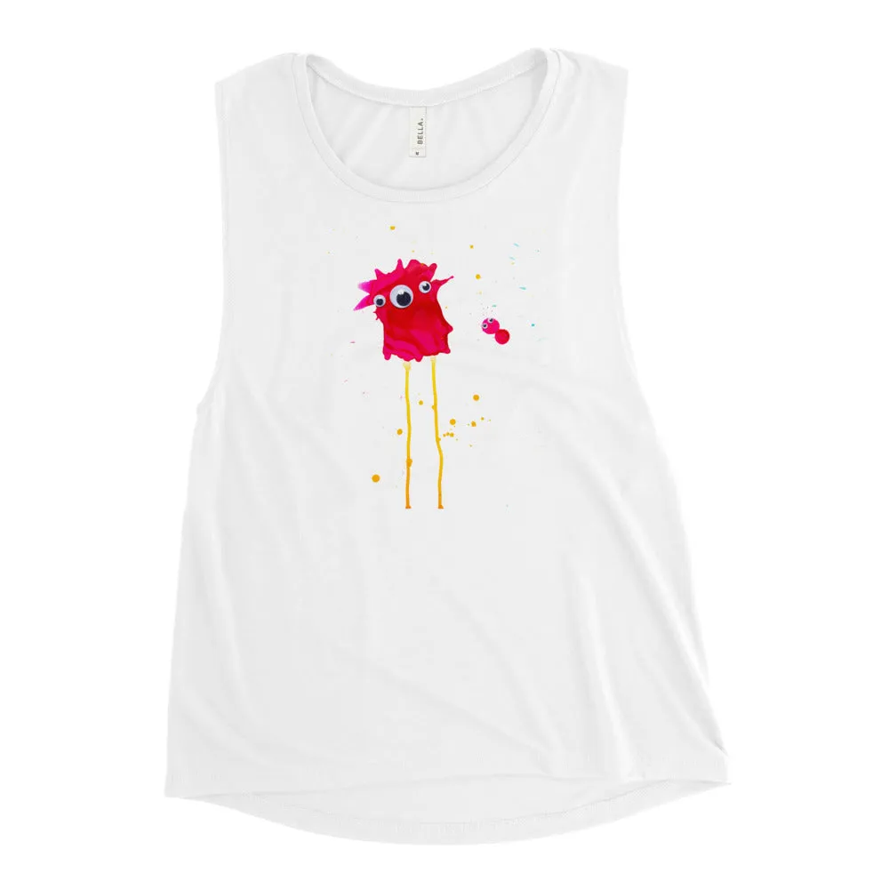 "You Can Toucan" Flowy Muscle Tank