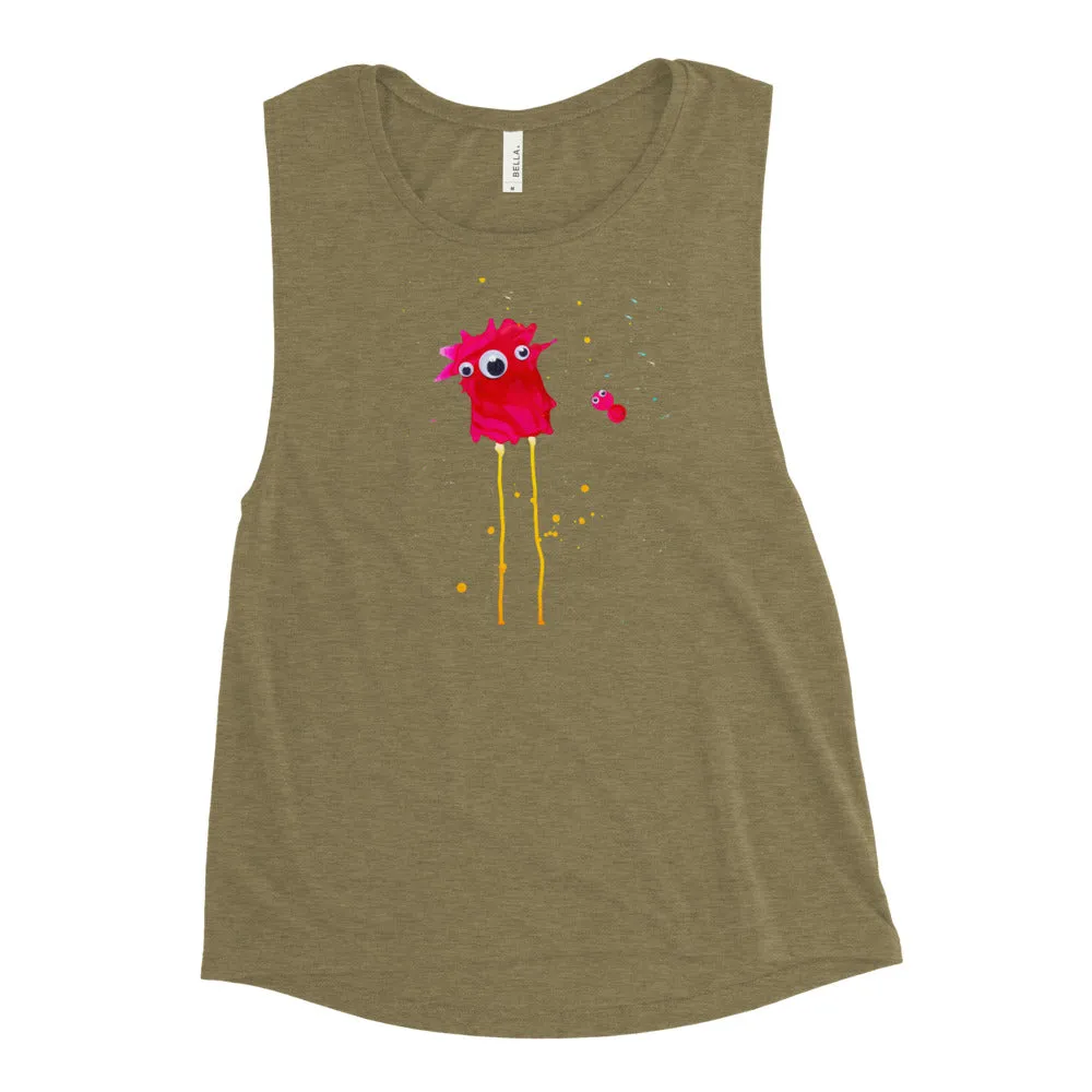 "You Can Toucan" Flowy Muscle Tank