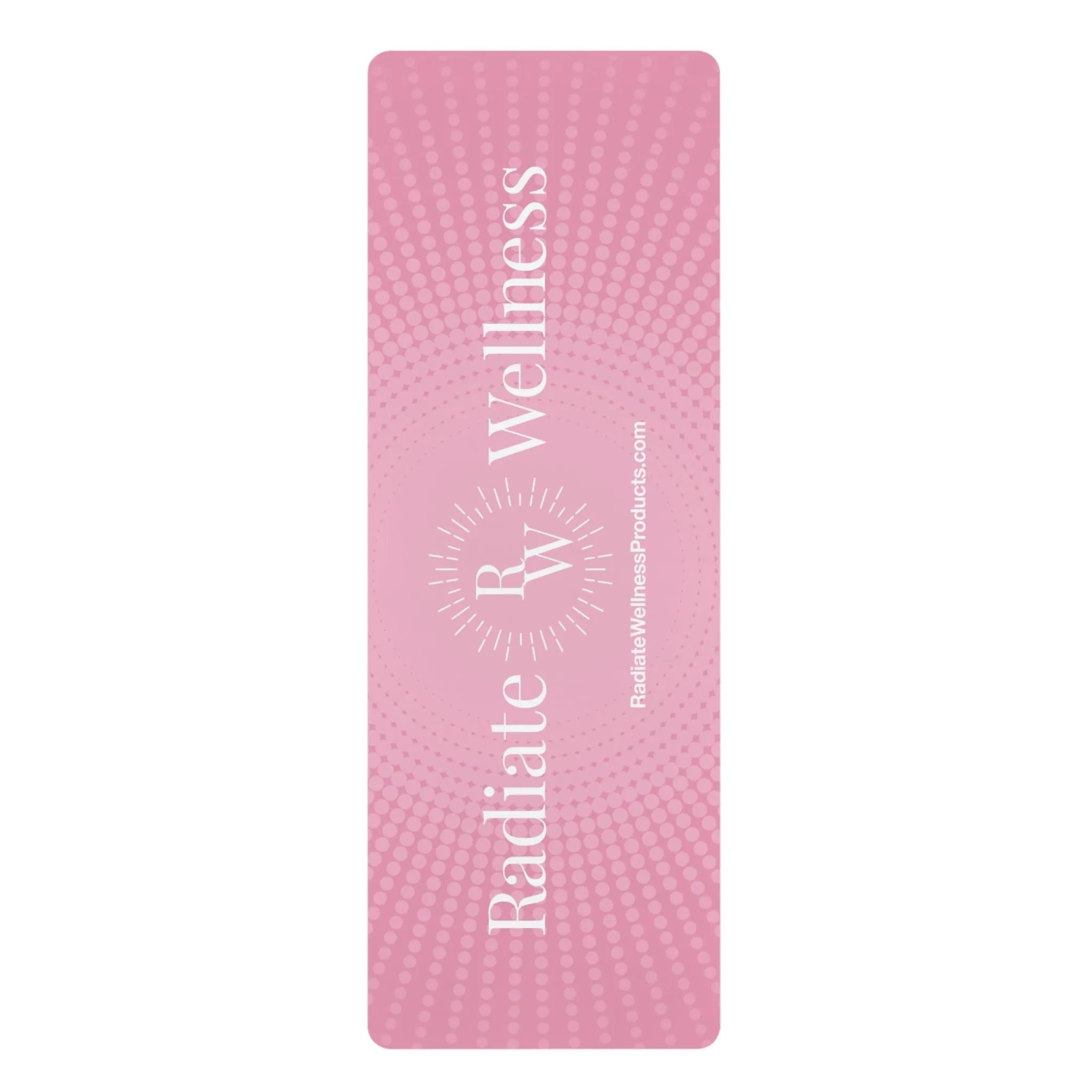 Radiate Wellness Beauty Rubber Yoga Mat