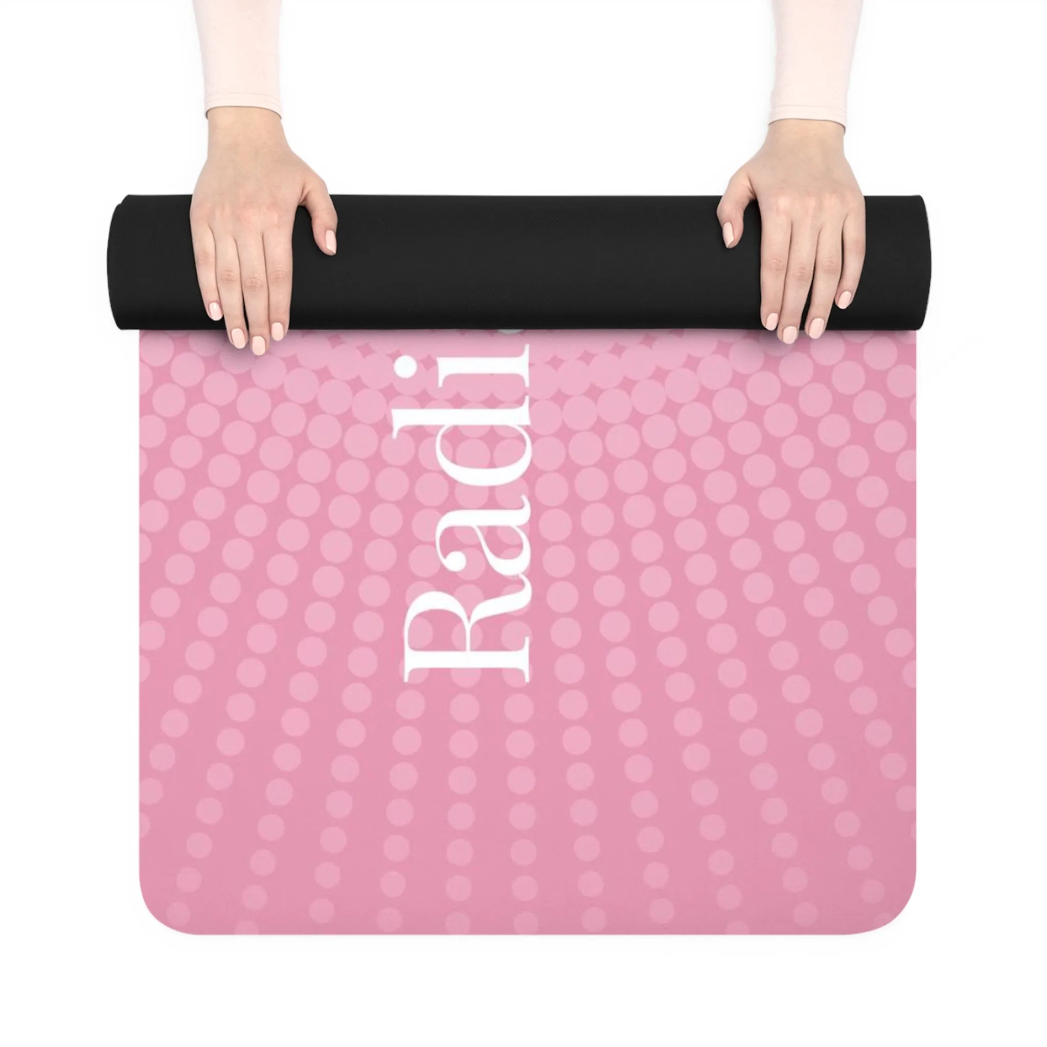 Radiate Wellness Beauty Rubber Yoga Mat