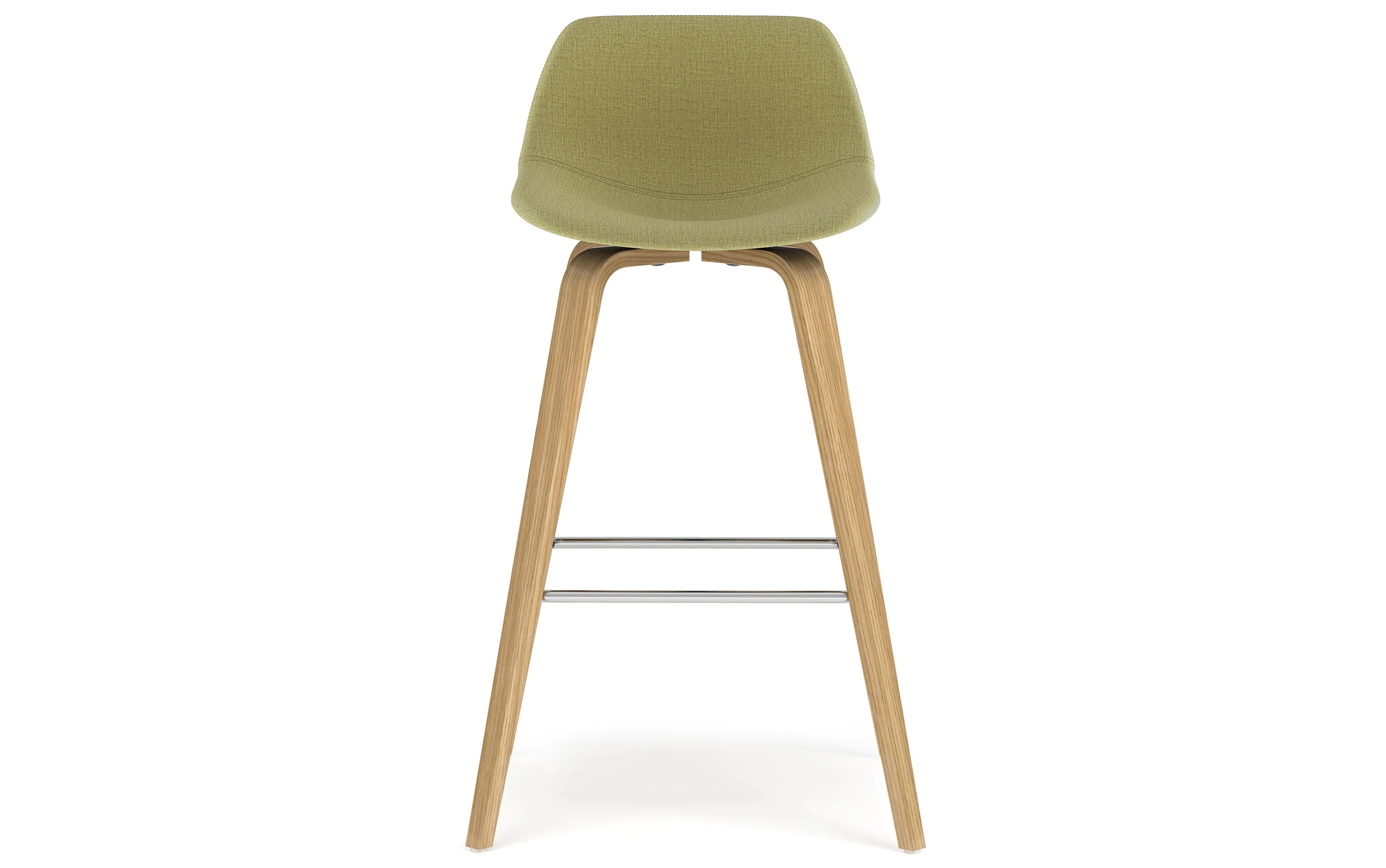 Randolph Bentwood Counter Height Stool (Set of 2) in Oak Leg Color