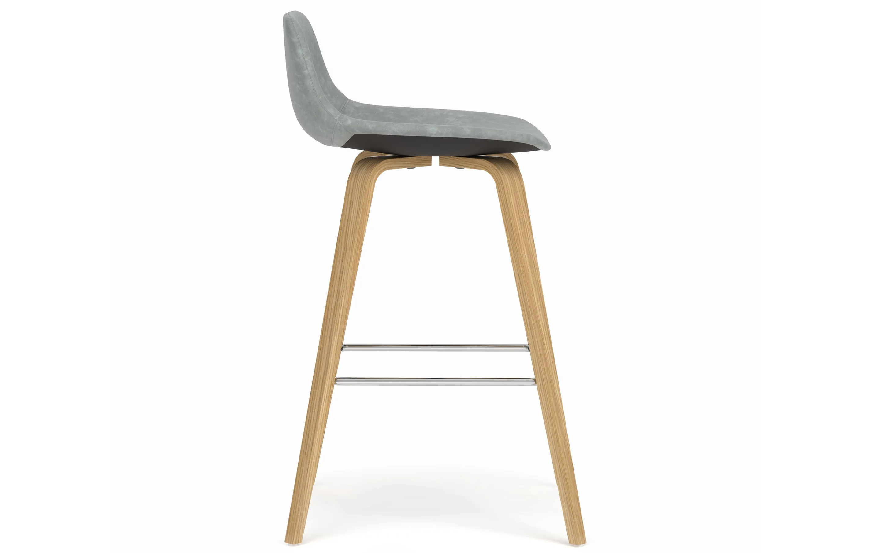 Randolph Bentwood Counter Height Stool (Set of 2) in Oak Leg Color