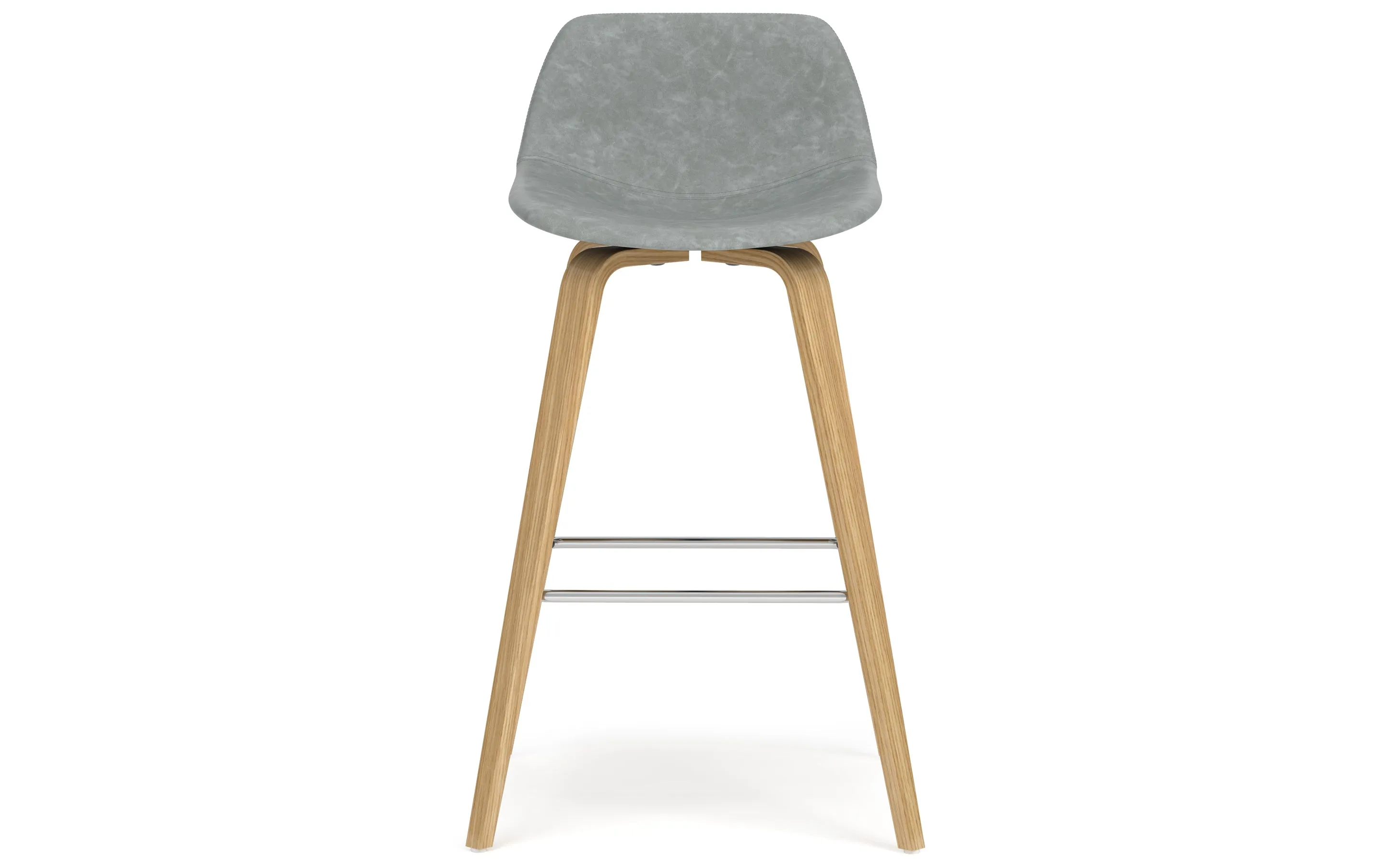 Randolph Bentwood Counter Height Stool (Set of 2) in Oak Leg Color