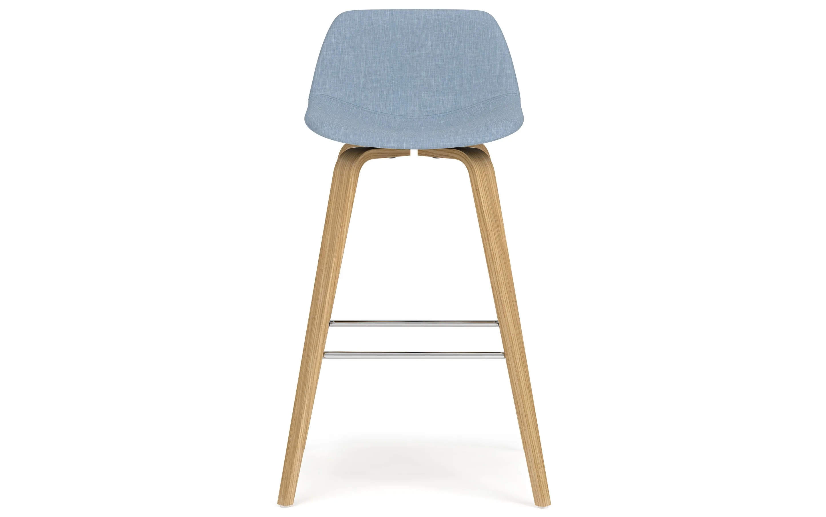 Randolph Bentwood Counter Height Stool (Set of 2) in Oak Leg Color