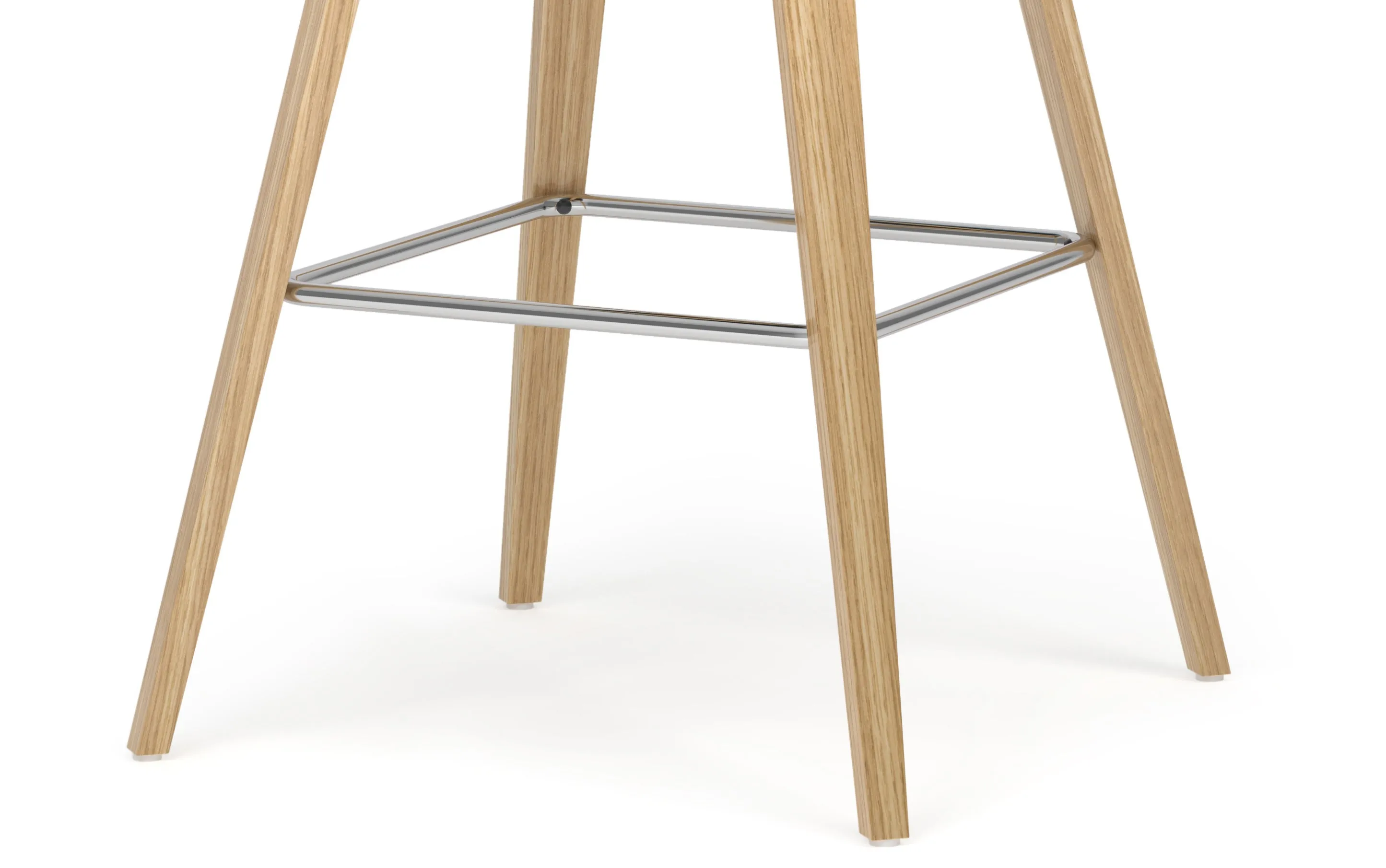 Randolph Bentwood Counter Height Stool (Set of 2) in Oak Leg Color
