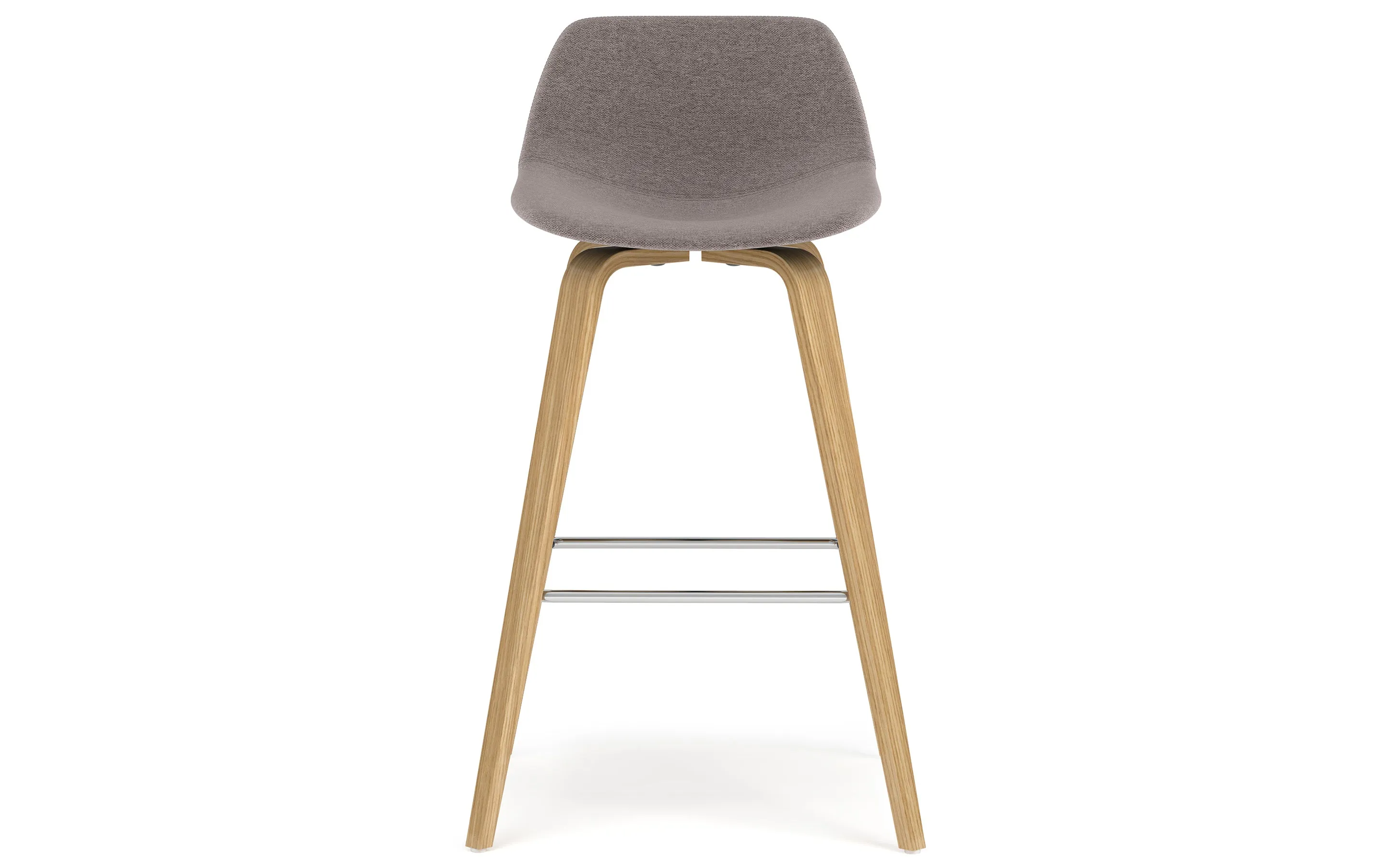 Randolph Bentwood Counter Height Stool (Set of 2) in Oak Leg Color