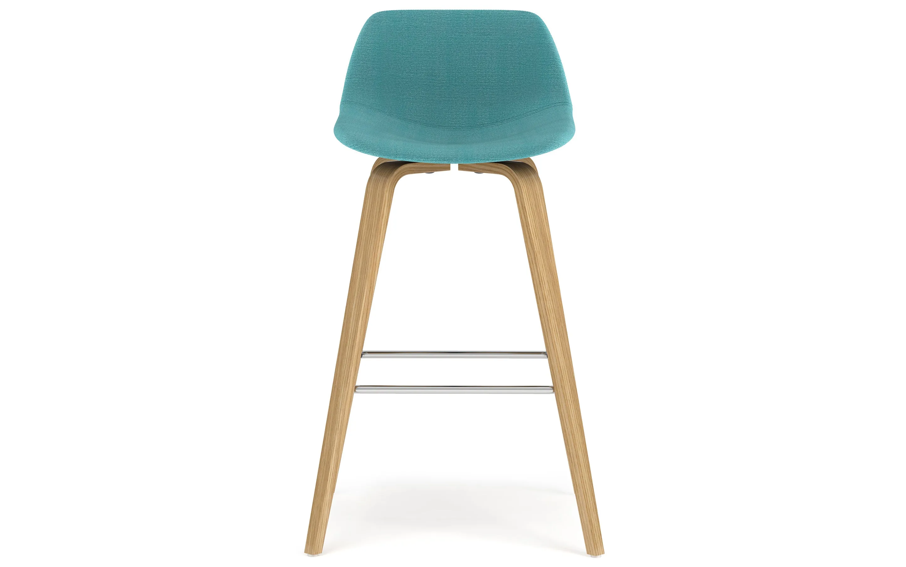 Randolph Bentwood Counter Height Stool (Set of 2) in Oak Leg Color