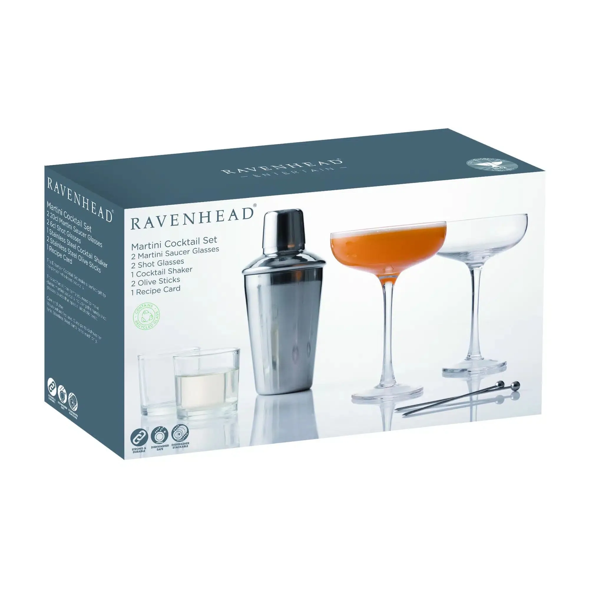 Ravenhead Martini Cocktail Set RAV0042620