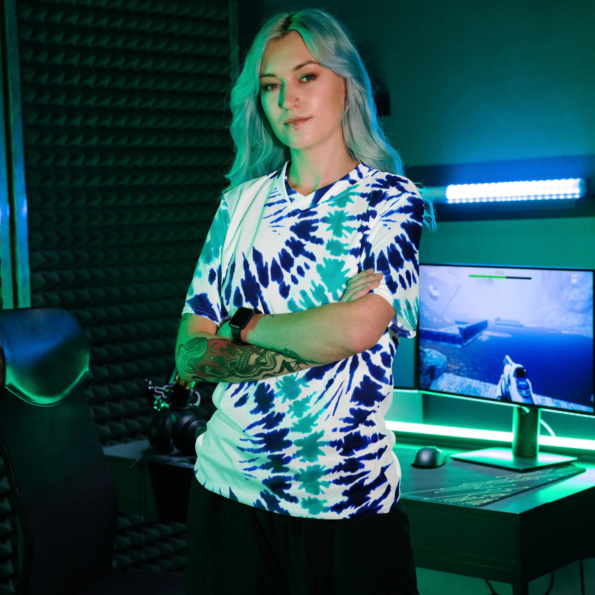 Recycled unisex sports jersey, Summer Time