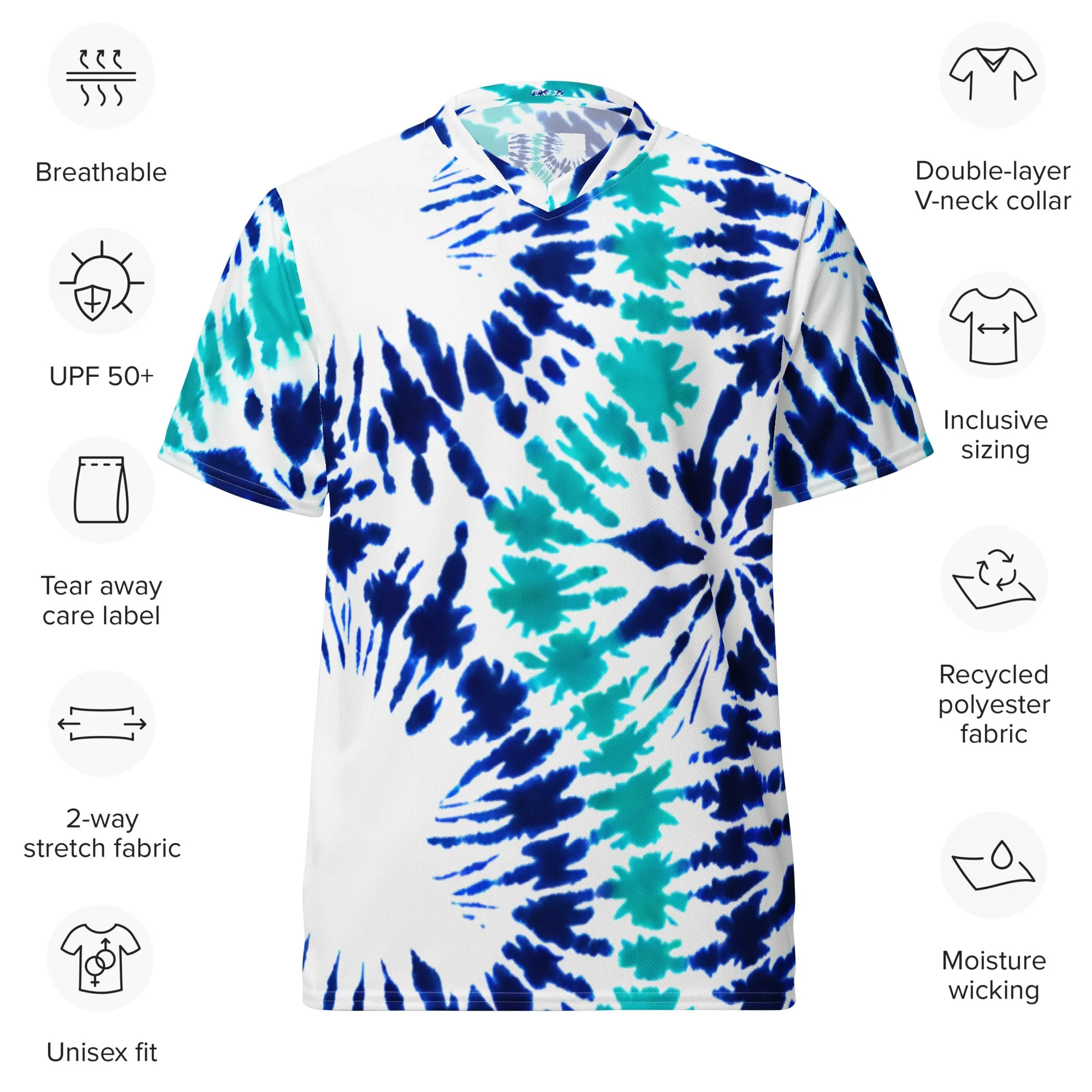Recycled unisex sports jersey, Summer Time