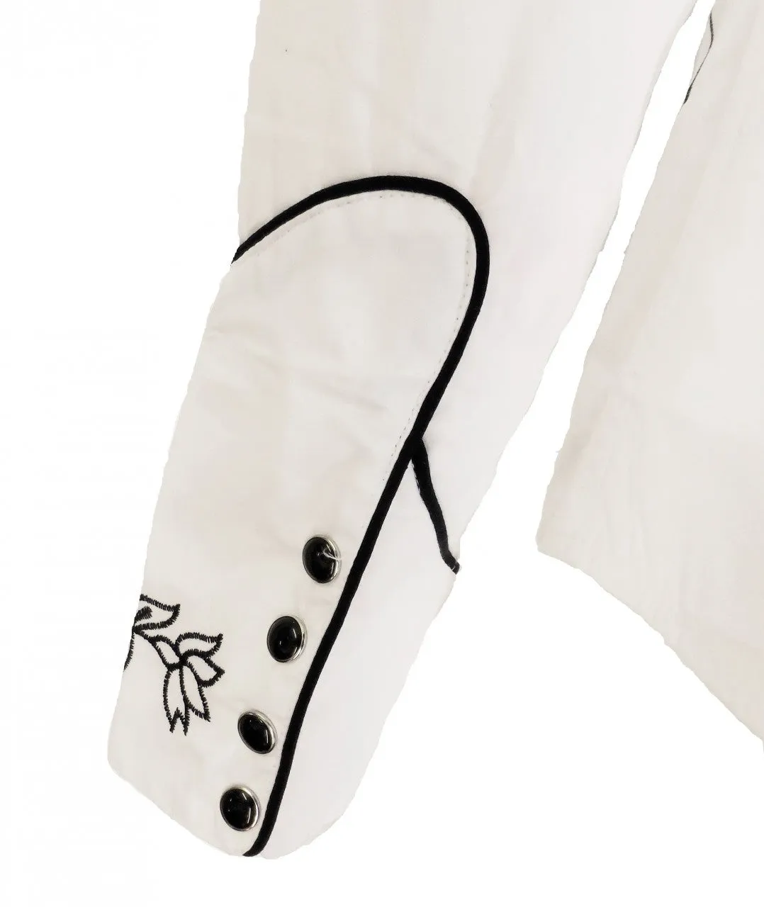 Redstar Rodeo White/Black Western Cowboy Vintage/Retro Shirts