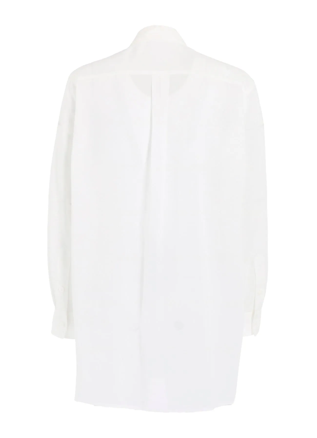 REGULAR COLLAR SHIRT WITH BLUE FLOWER PRINT